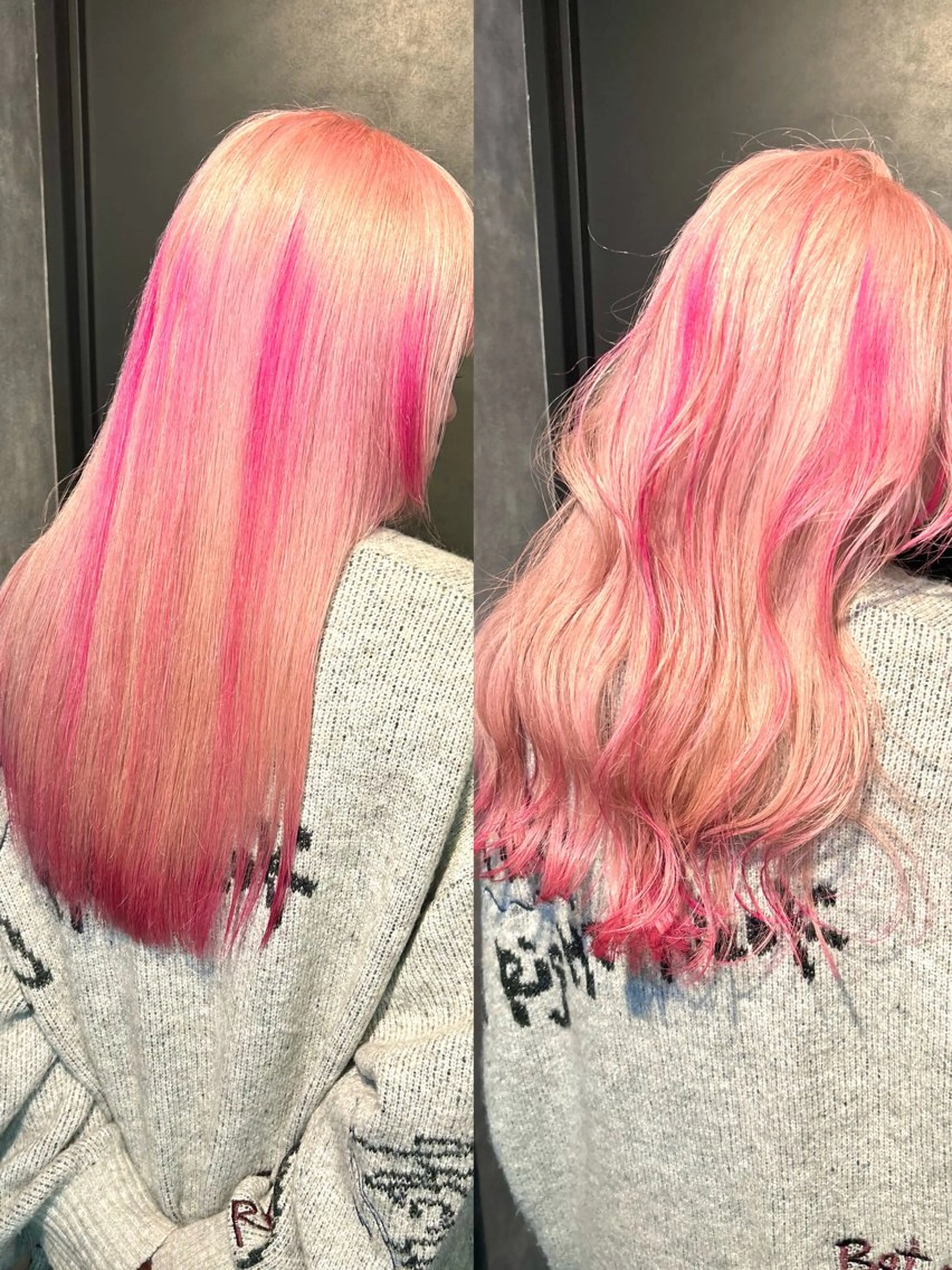 セミロング ヘアカラー トリートメント 鈴木 華奈のヘアスタイル