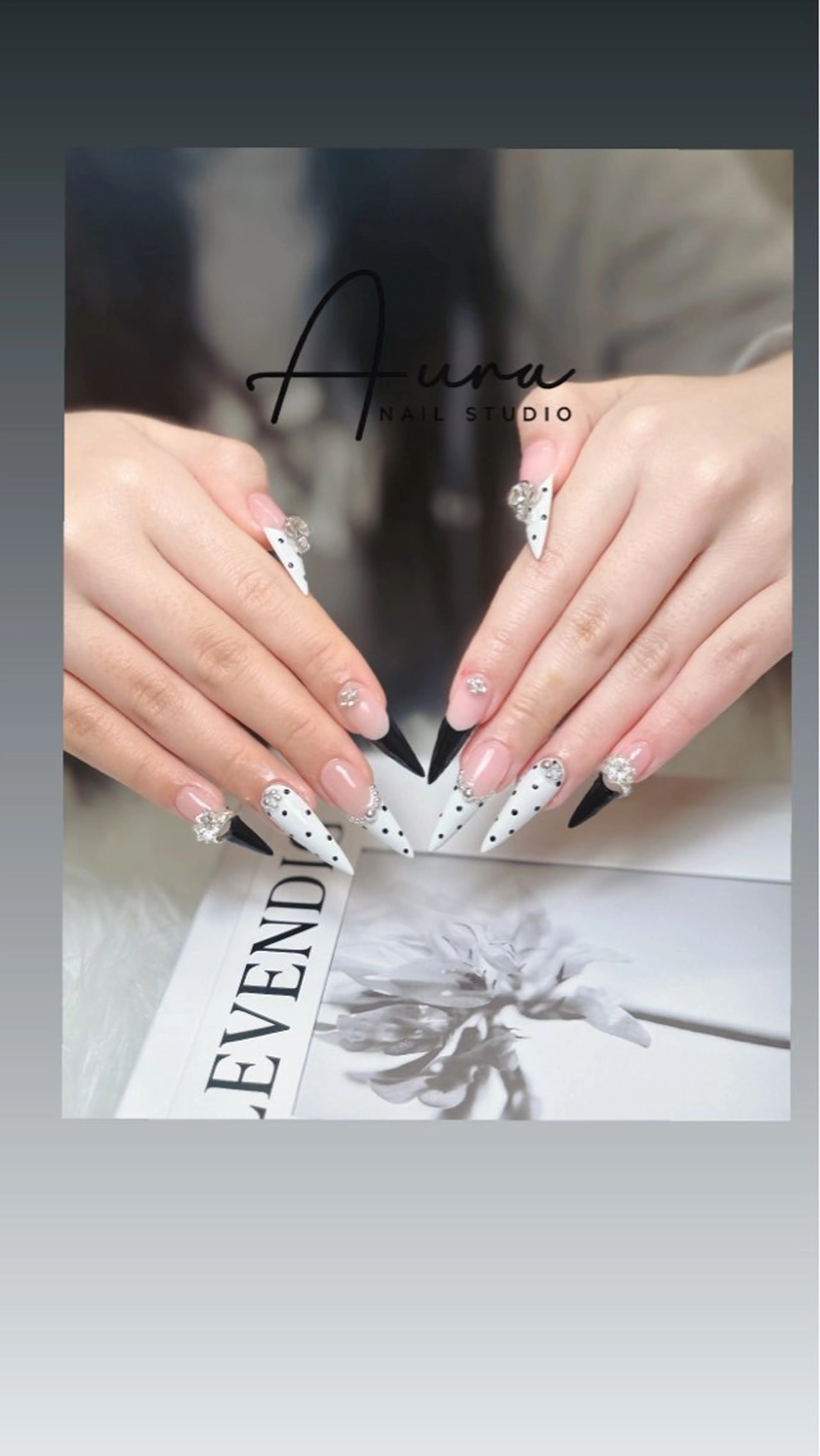 ネイル Aura Nail HanNaのネイルデザイン