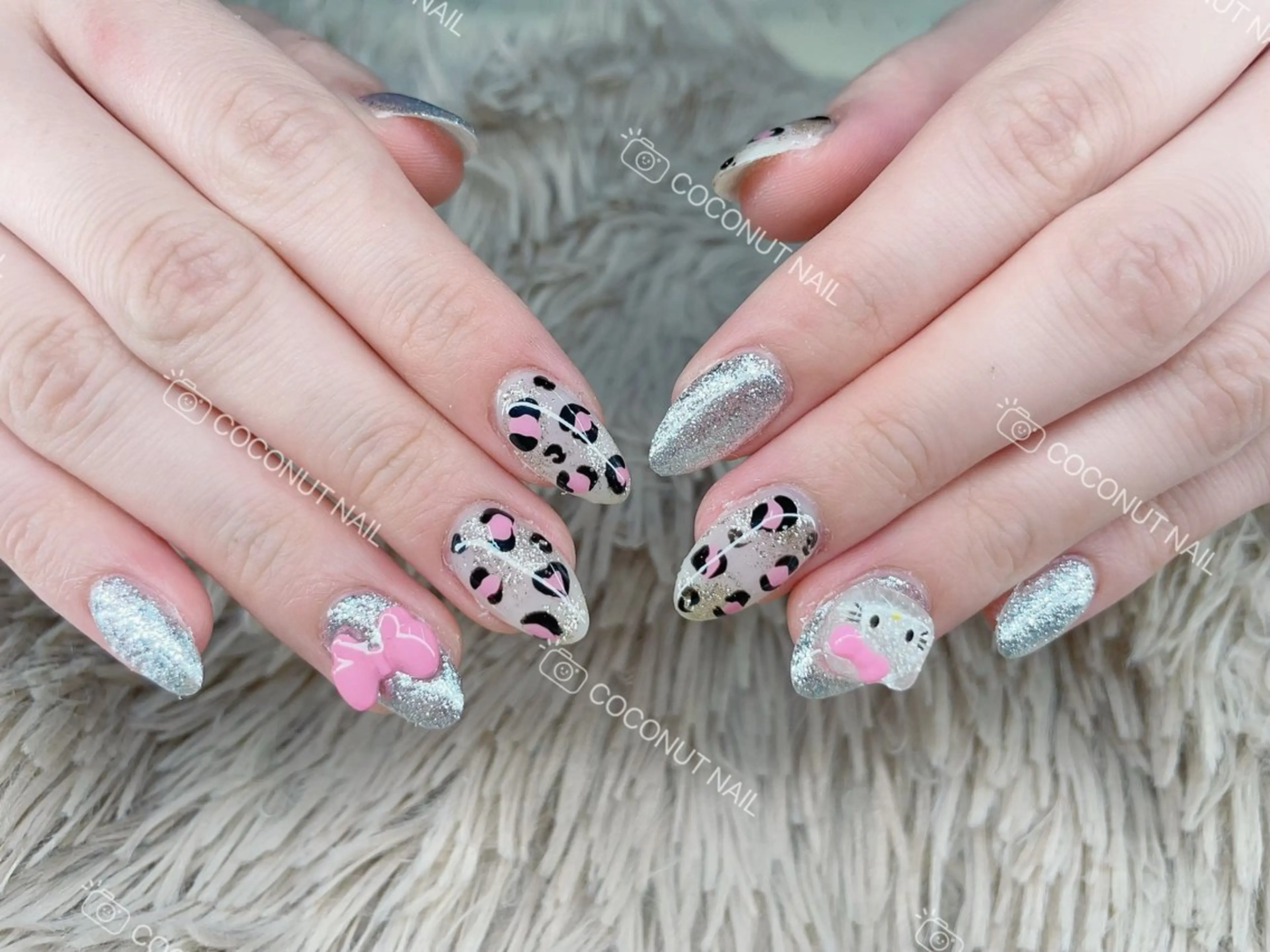 ネイル ハンドネイル 神田 ココナッツのネイルデザイン