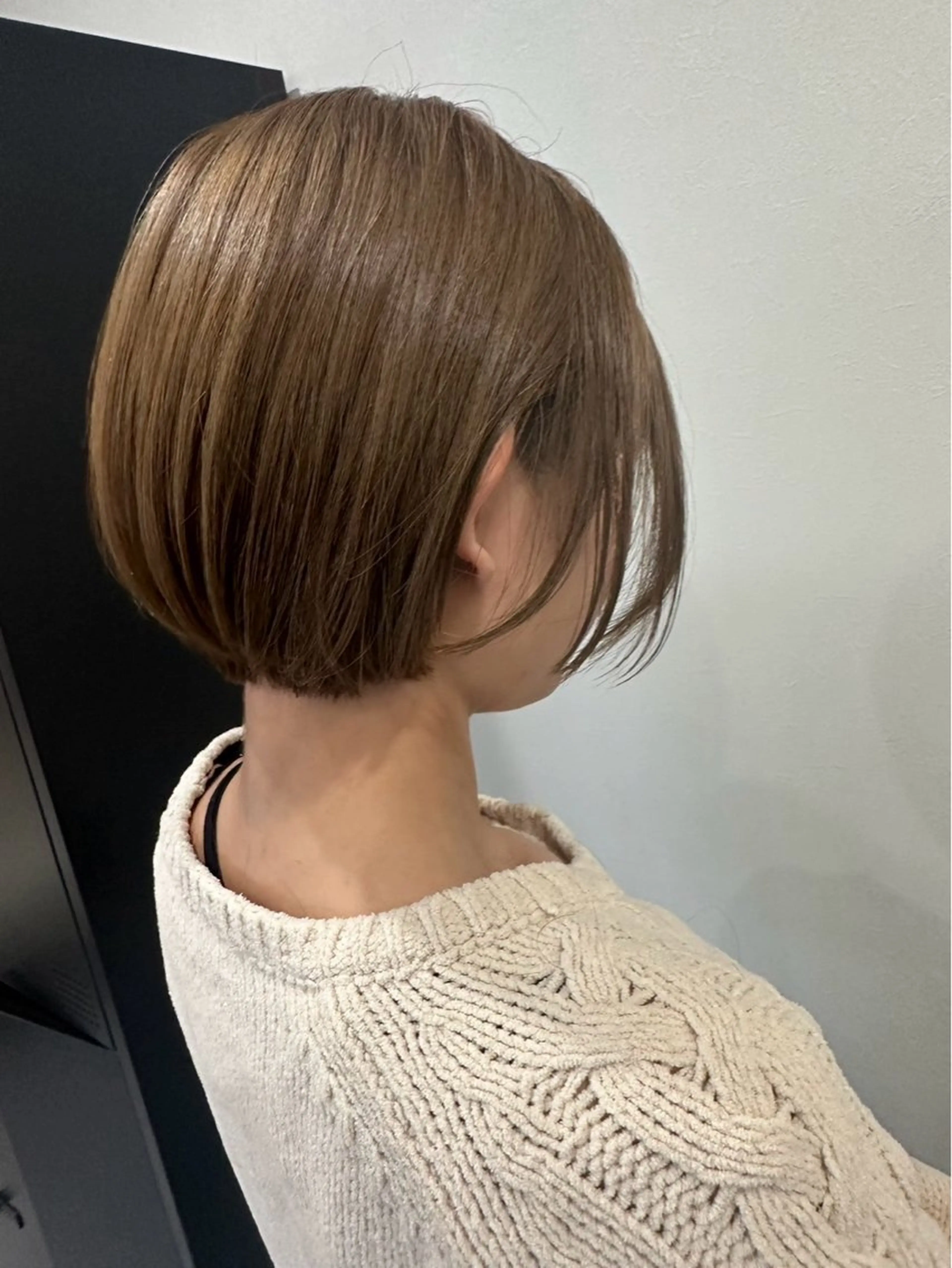 ショート ヘアカラー トリートメント エヌプランツイズミフチュウ所属・エヌプランツ 和泉府中のヘアスタイル