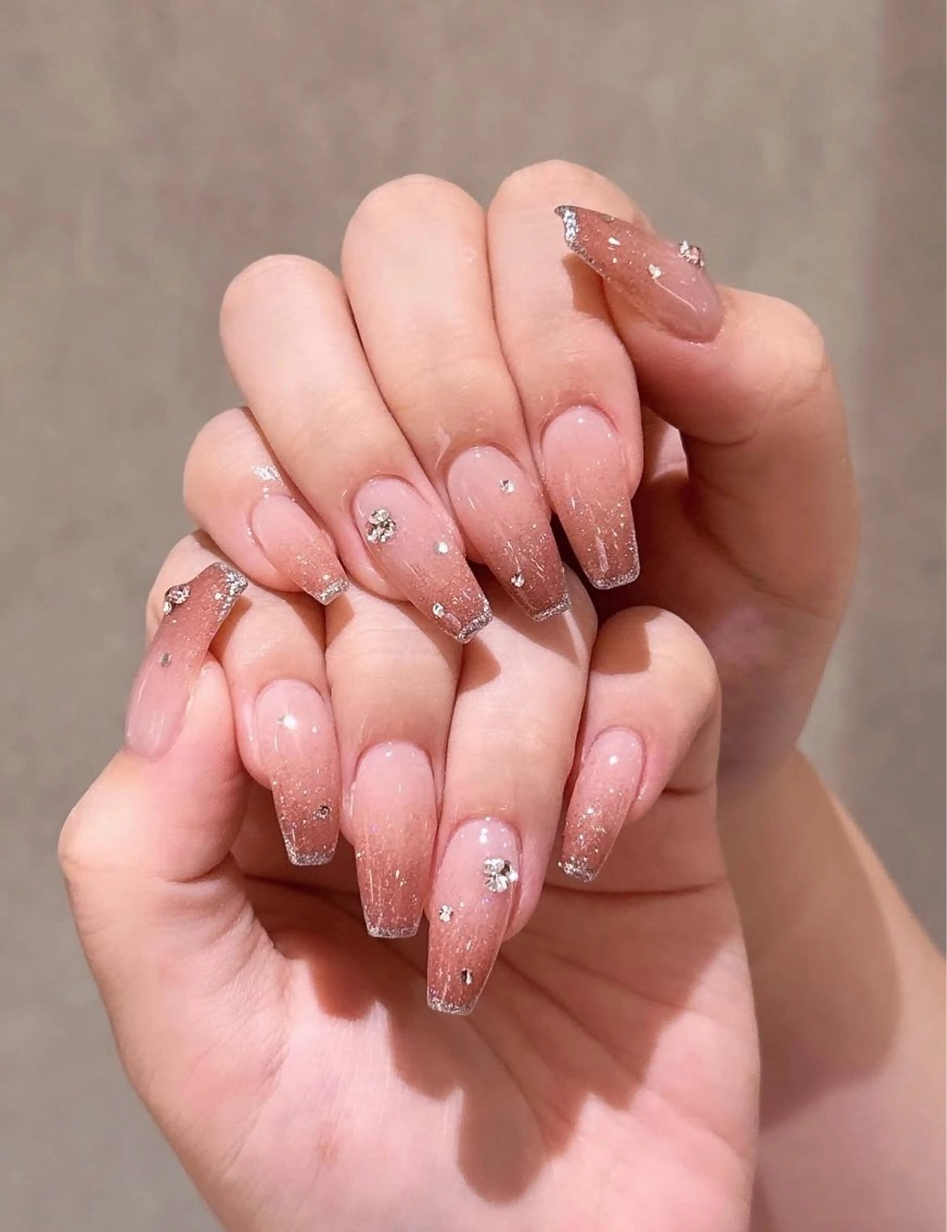 ネイル 韓国ネイル 持ち込み ニュアンスネイル ネイルチップ ハンドネイル ANA.CHUO 本川越店舗のネイルデザイン