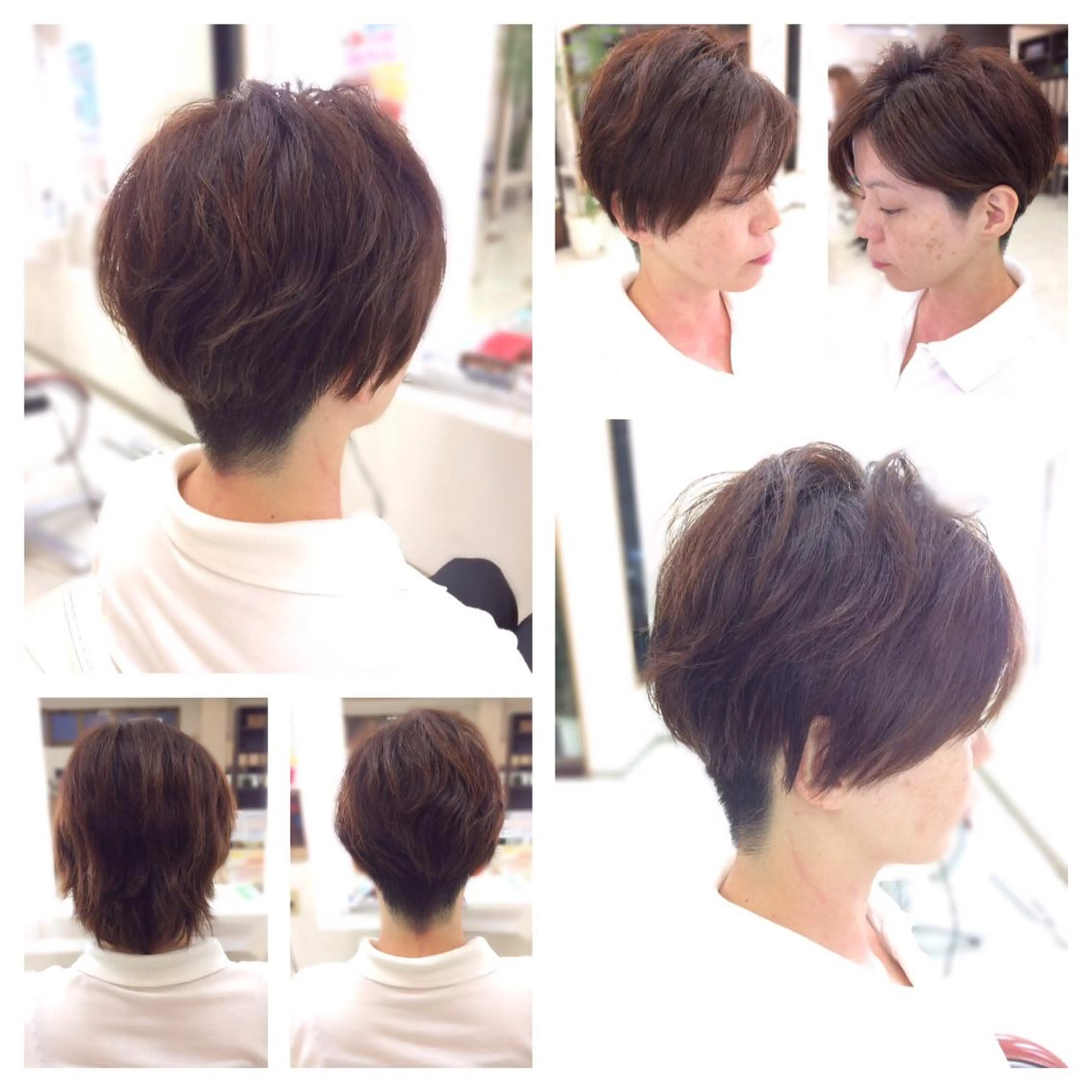 ショート ショートヘア いけだ ゆうのヘアスタイル