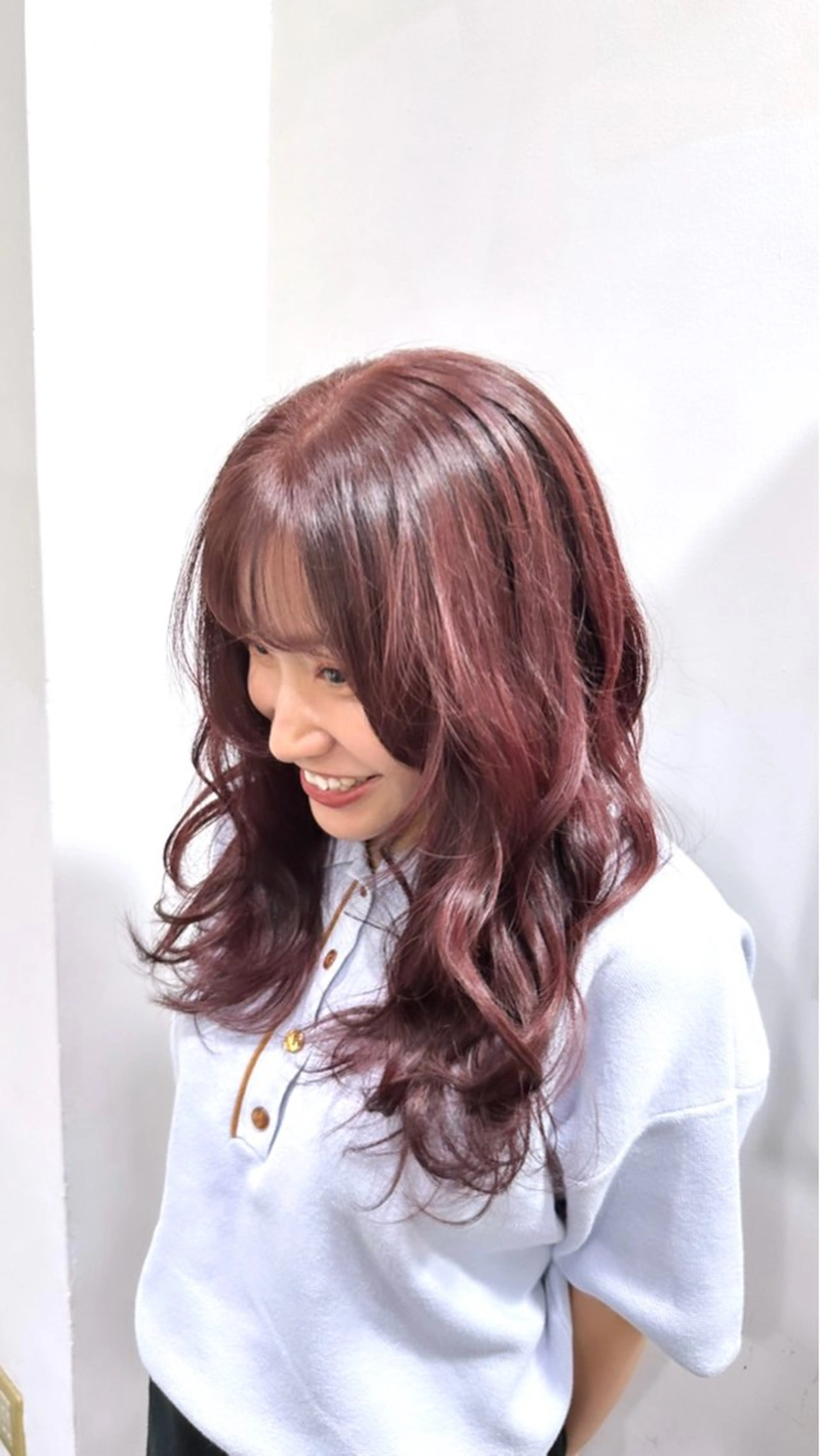 カラー noa / 郡山ボブ /透明感カラー🤍のヘアスタイル