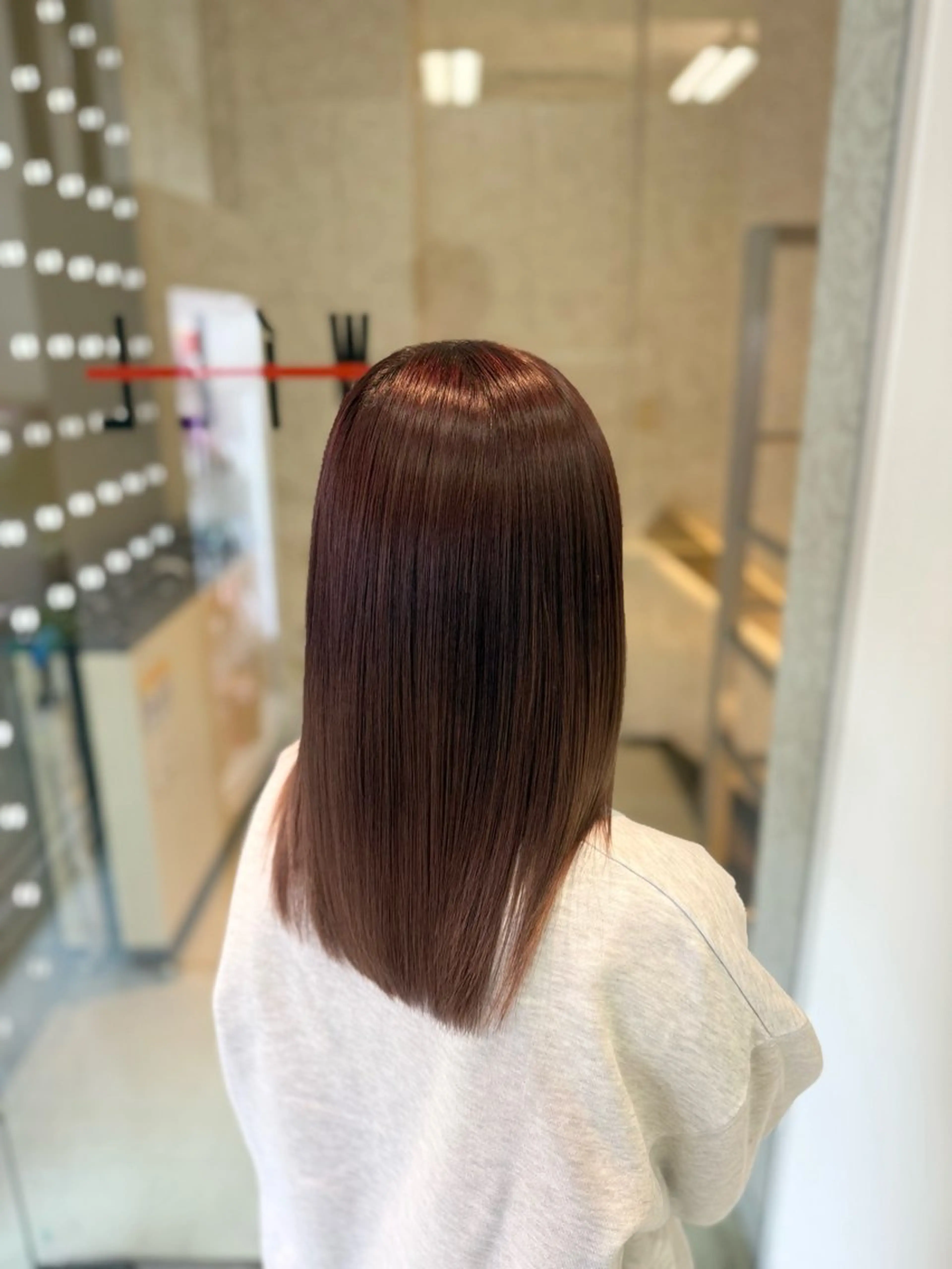 ロング カラー カット ヘアカラー トリートメント 美髪矯正✨美髪特化 /新井優馬のヘアスタイル