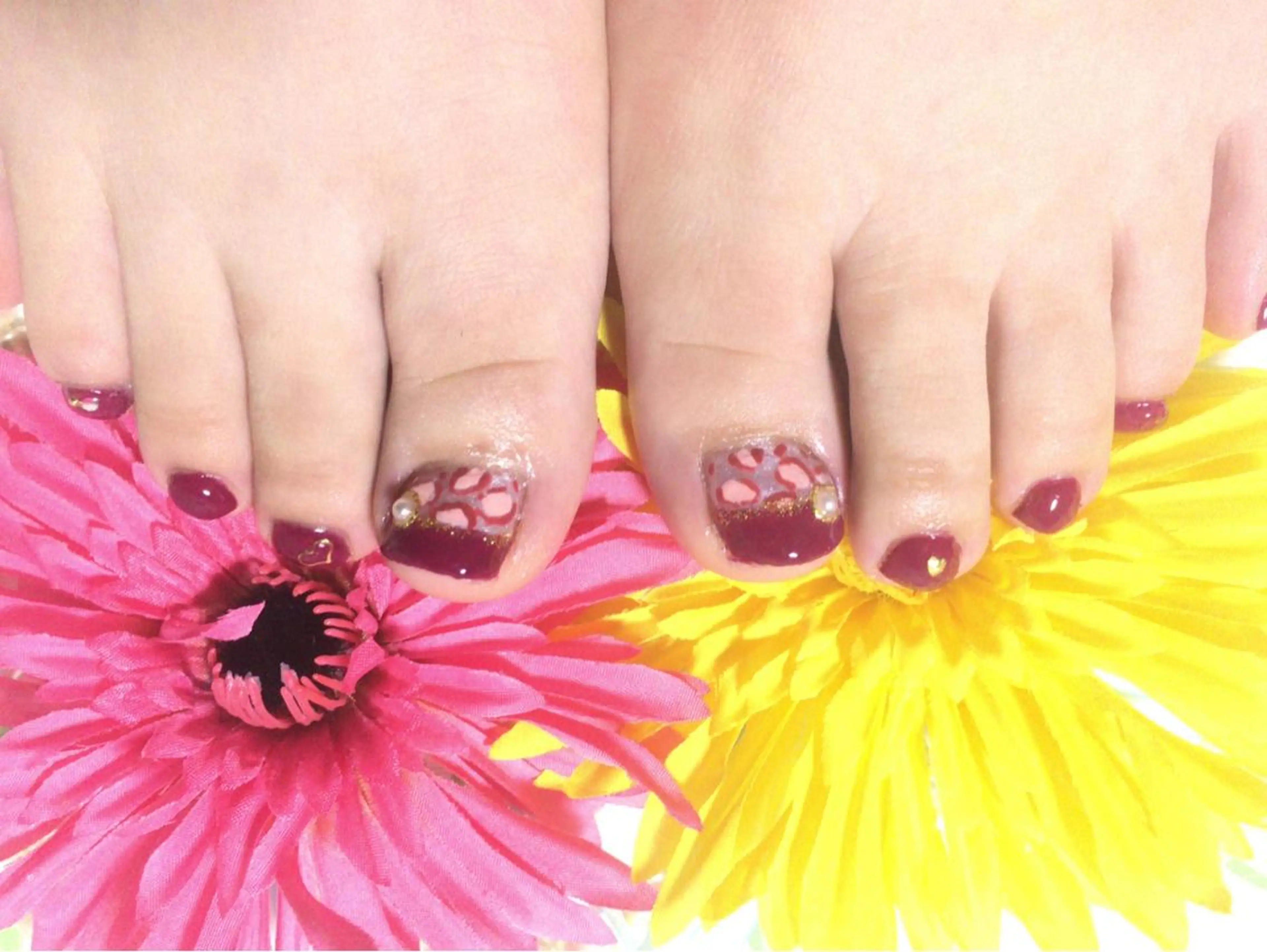 ネイル アニマル柄 フットネイル ネイルサロン HARRYS所属・ネイル･脱毛サロン HARRYSのエステ・リラクイメージ