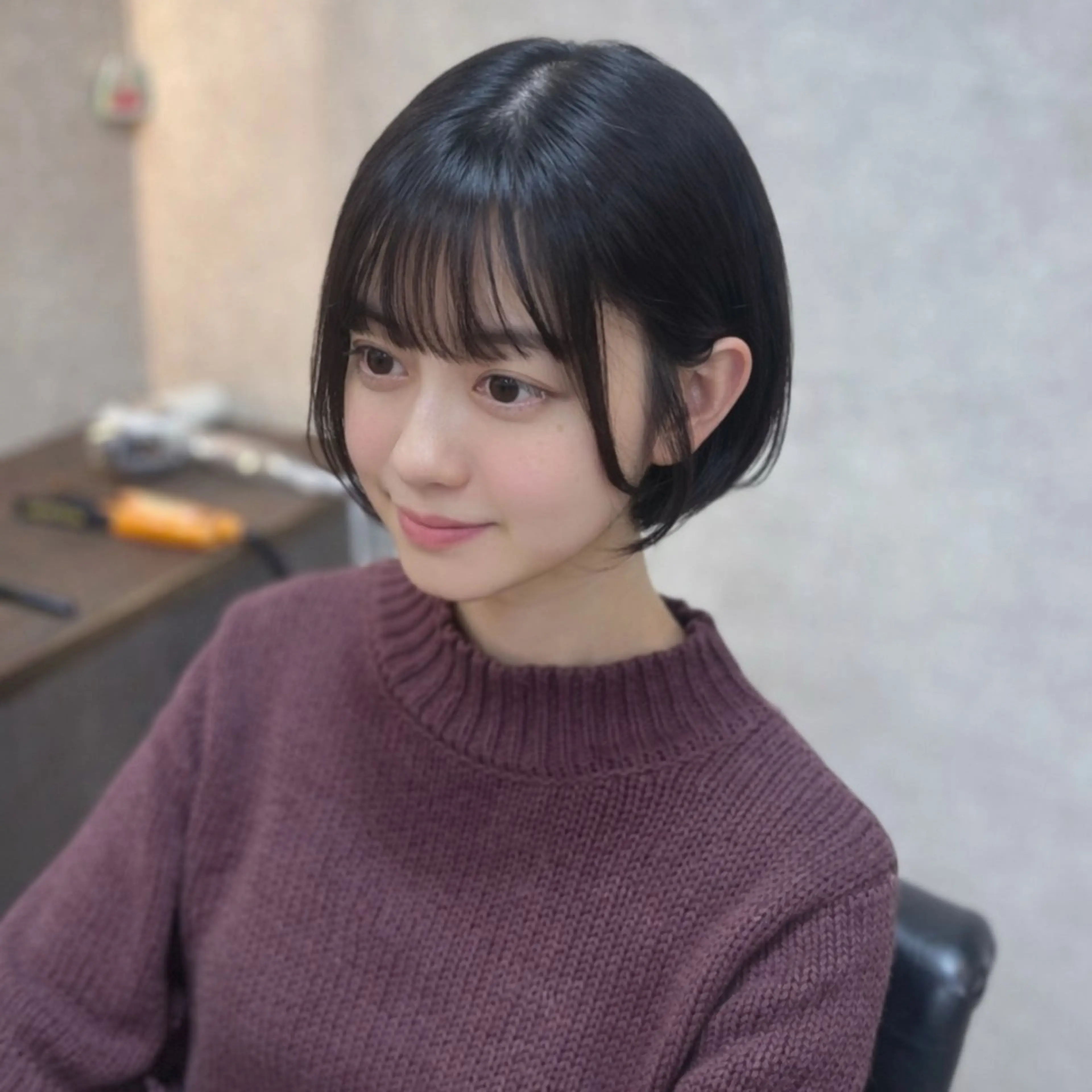 ショート カット RIENS Xrea nanamiのヘアスタイル