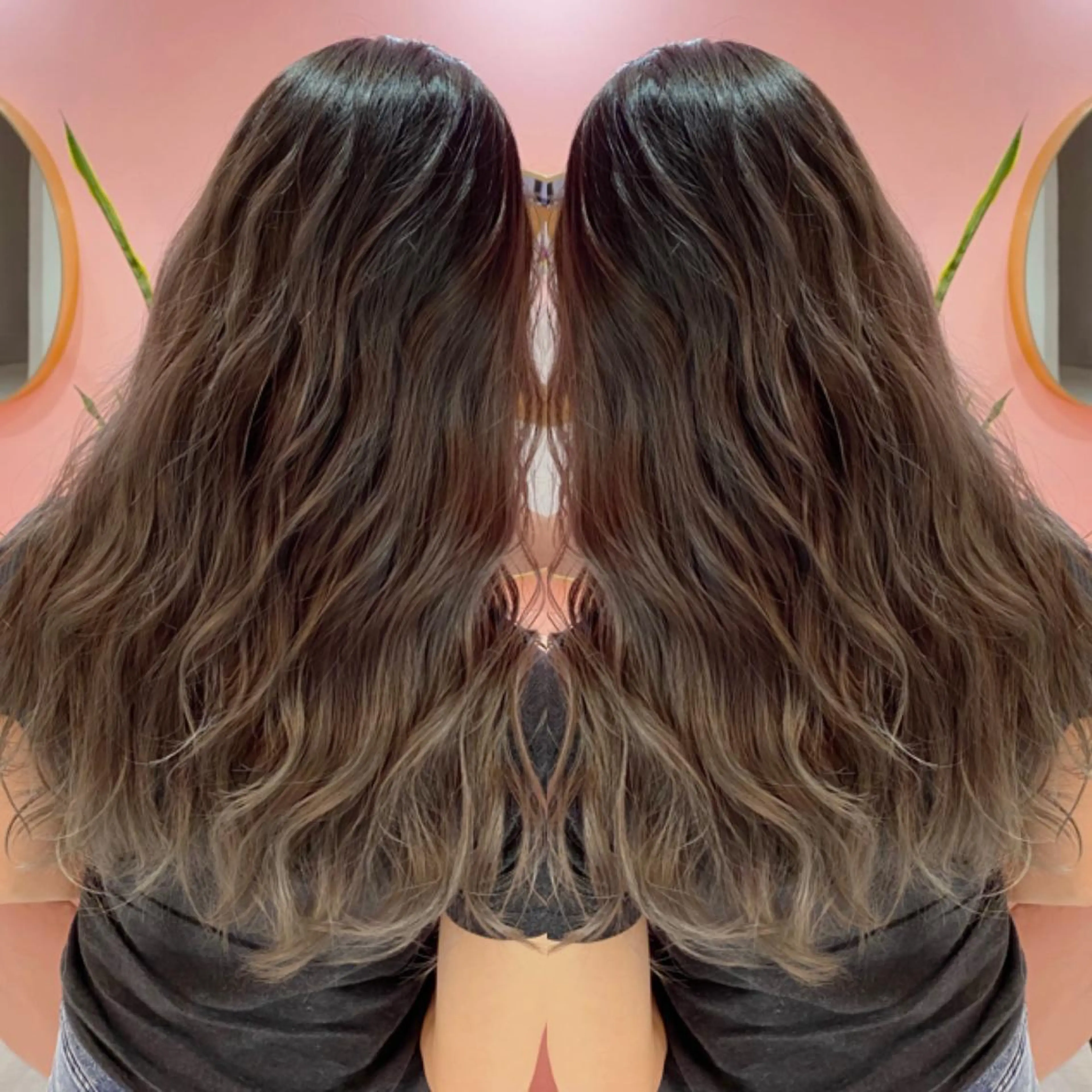 ロング カラー カット ヘアカラー トリートメント ヘアセット wehlen【ヴェーレン】所属・プル艶職人/ にしものヘアスタイル