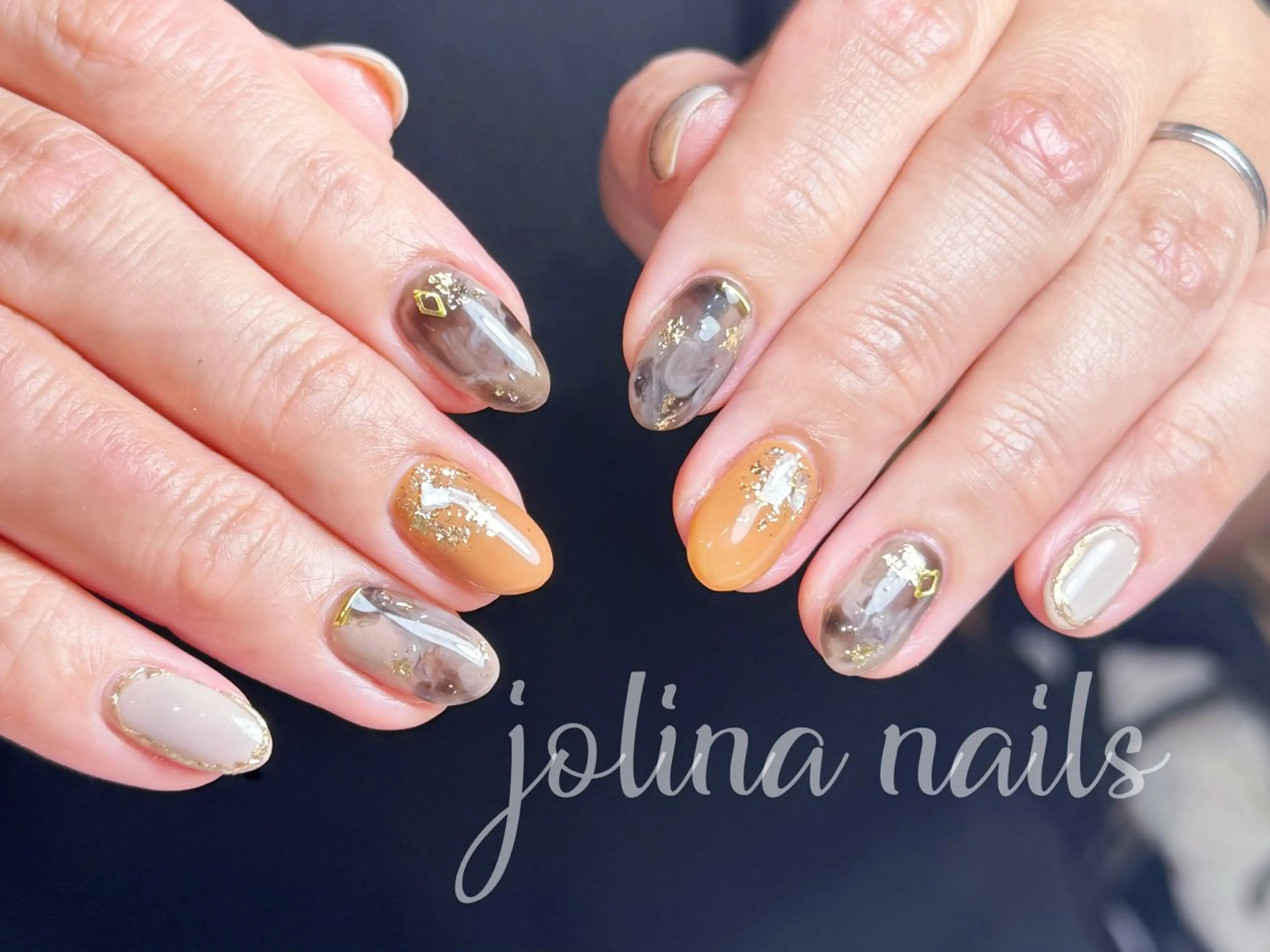 ネイル ハンドネイル jolina nails鶴見店のネイルデザイン