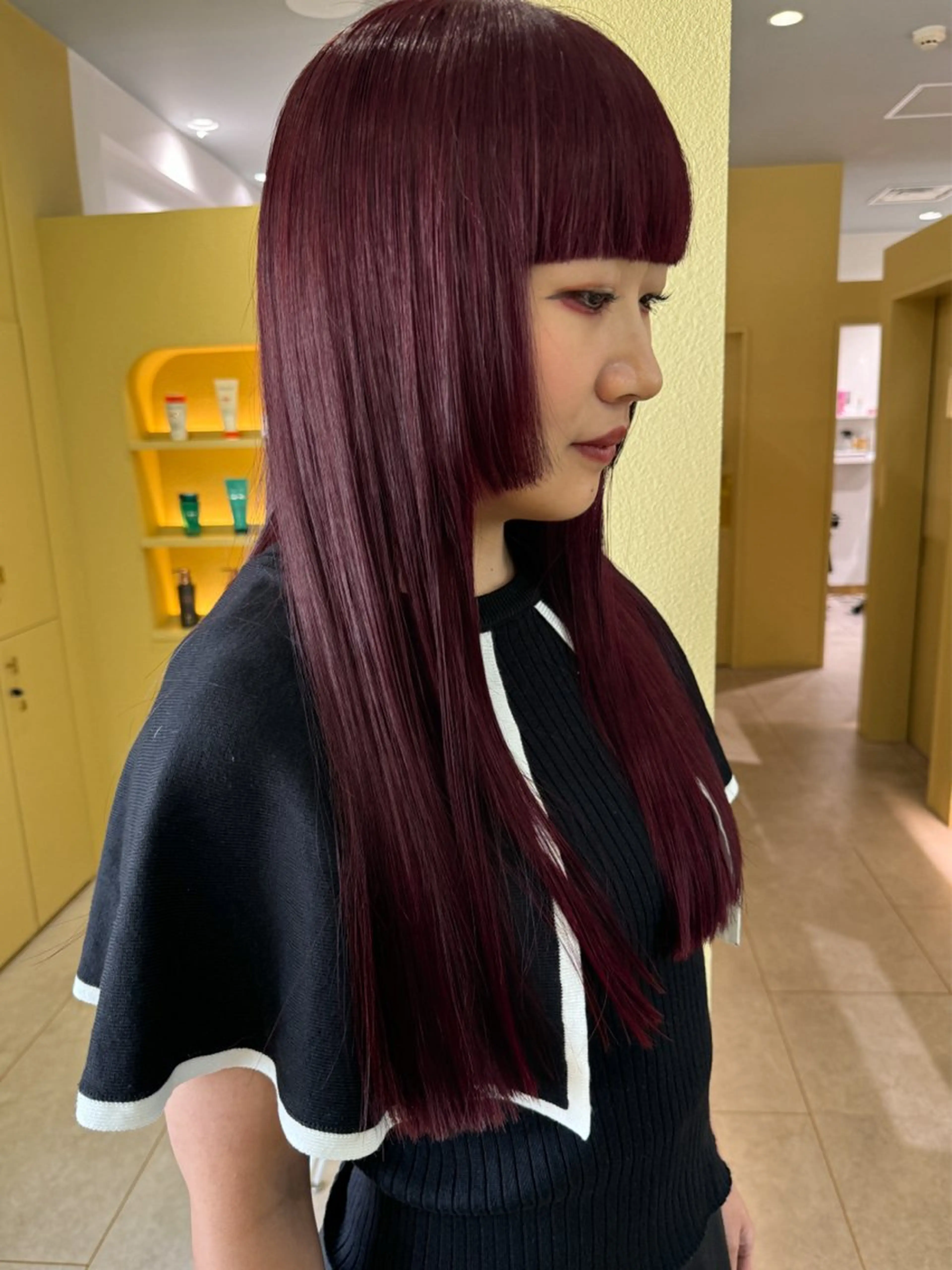 ロング カラー ホンマル　モトキ /ボブ/暖色🍊のヘアスタイル