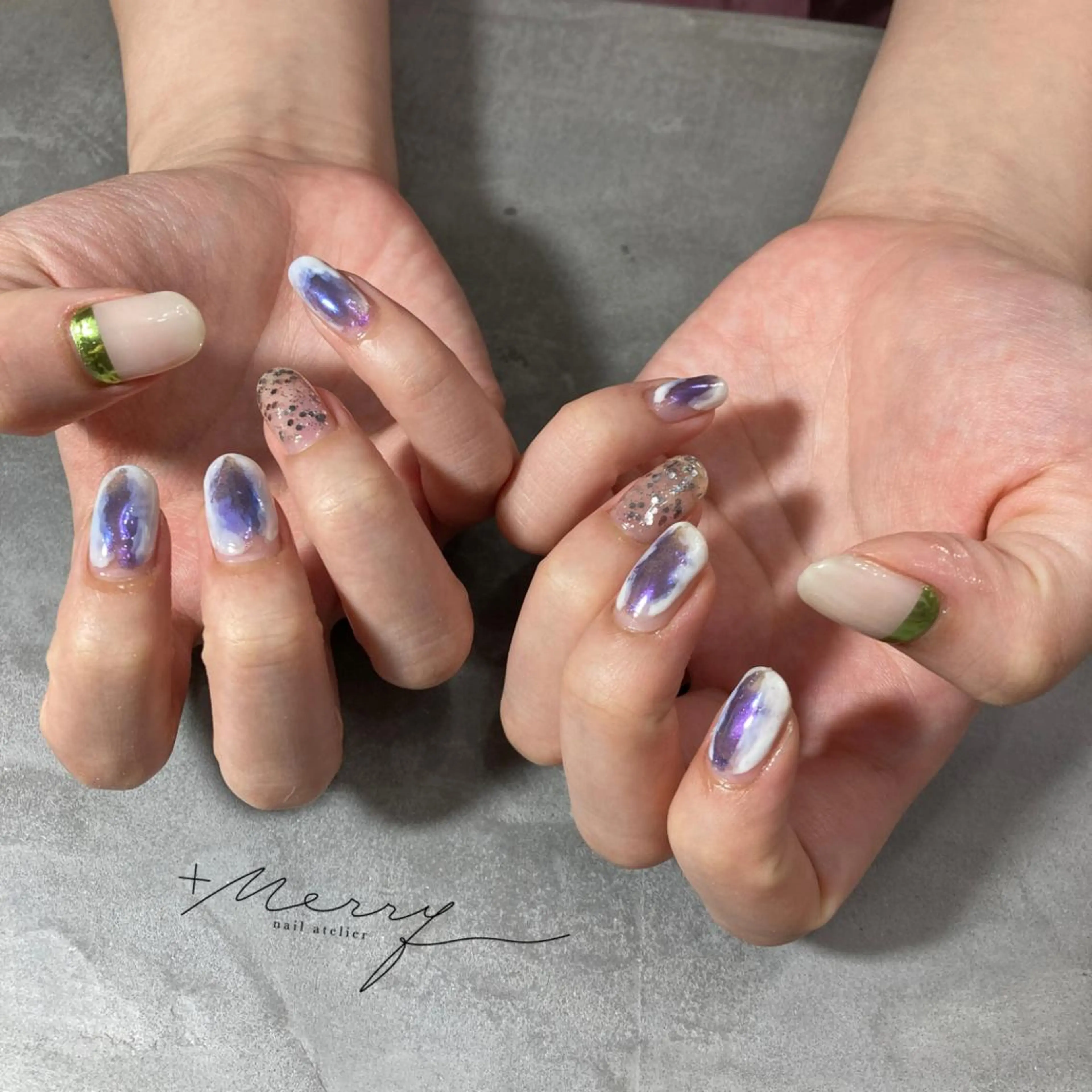 ネイル ネイルアトリエ プラスメリーのネイルデザイン