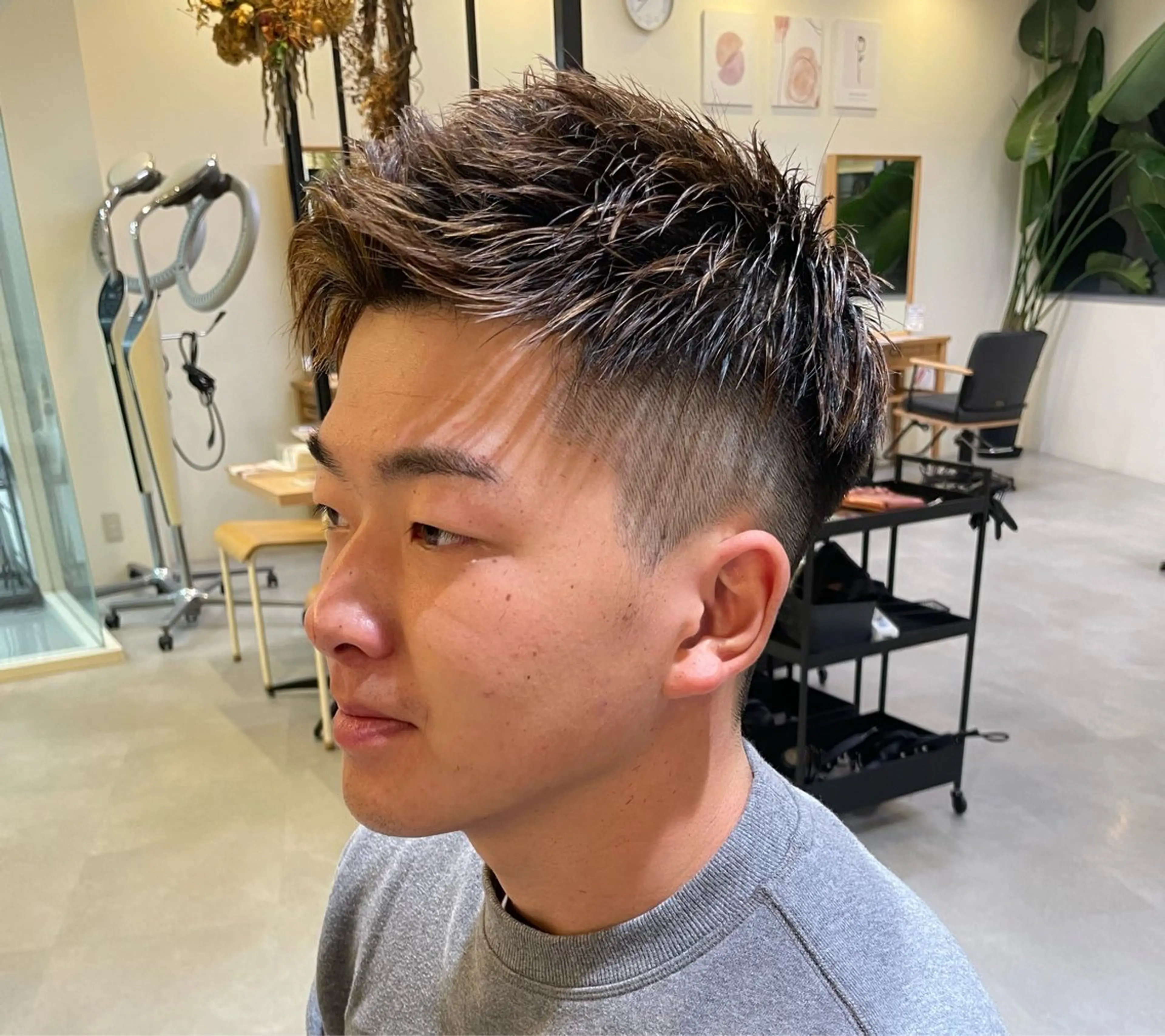 メンズ HAIR POCKET ritta所属・城下 颯世のヘアスタイル