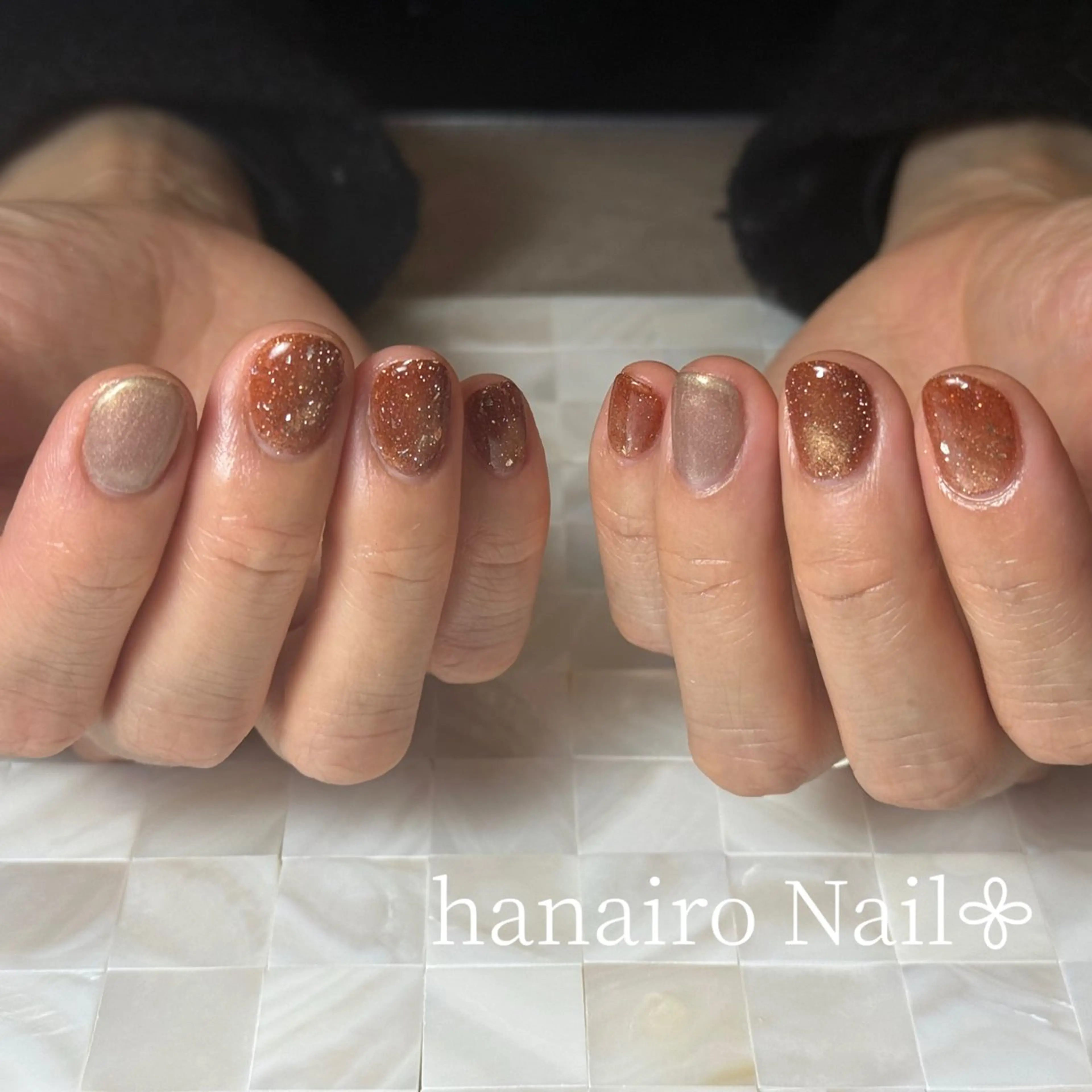 ネイル ハンドネイル hanairo Nailのネイルデザイン