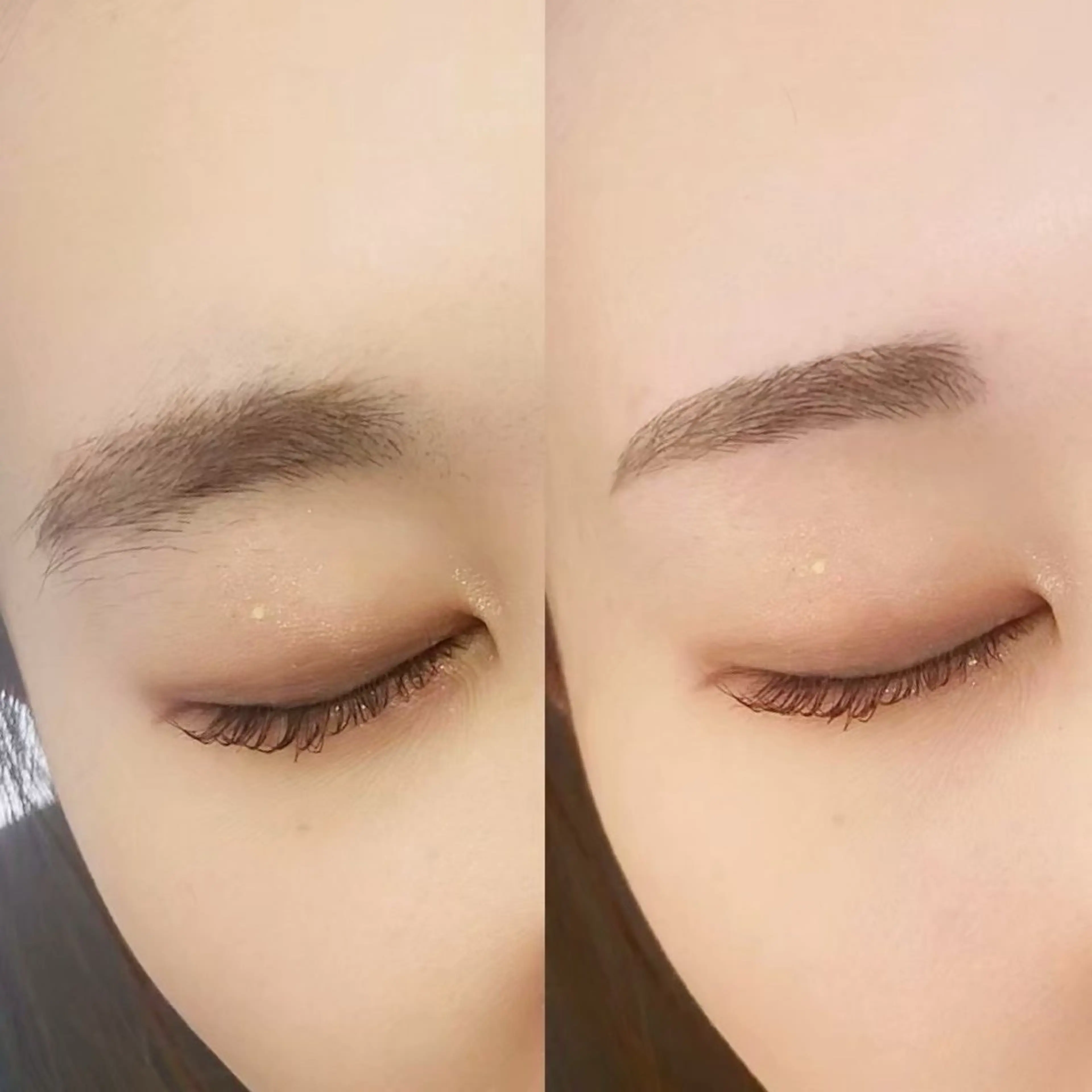 ふんわり眉GET❤️【間引き込】美眉スタイリング（黄金比/眉毛ワックス脱毛）の写真