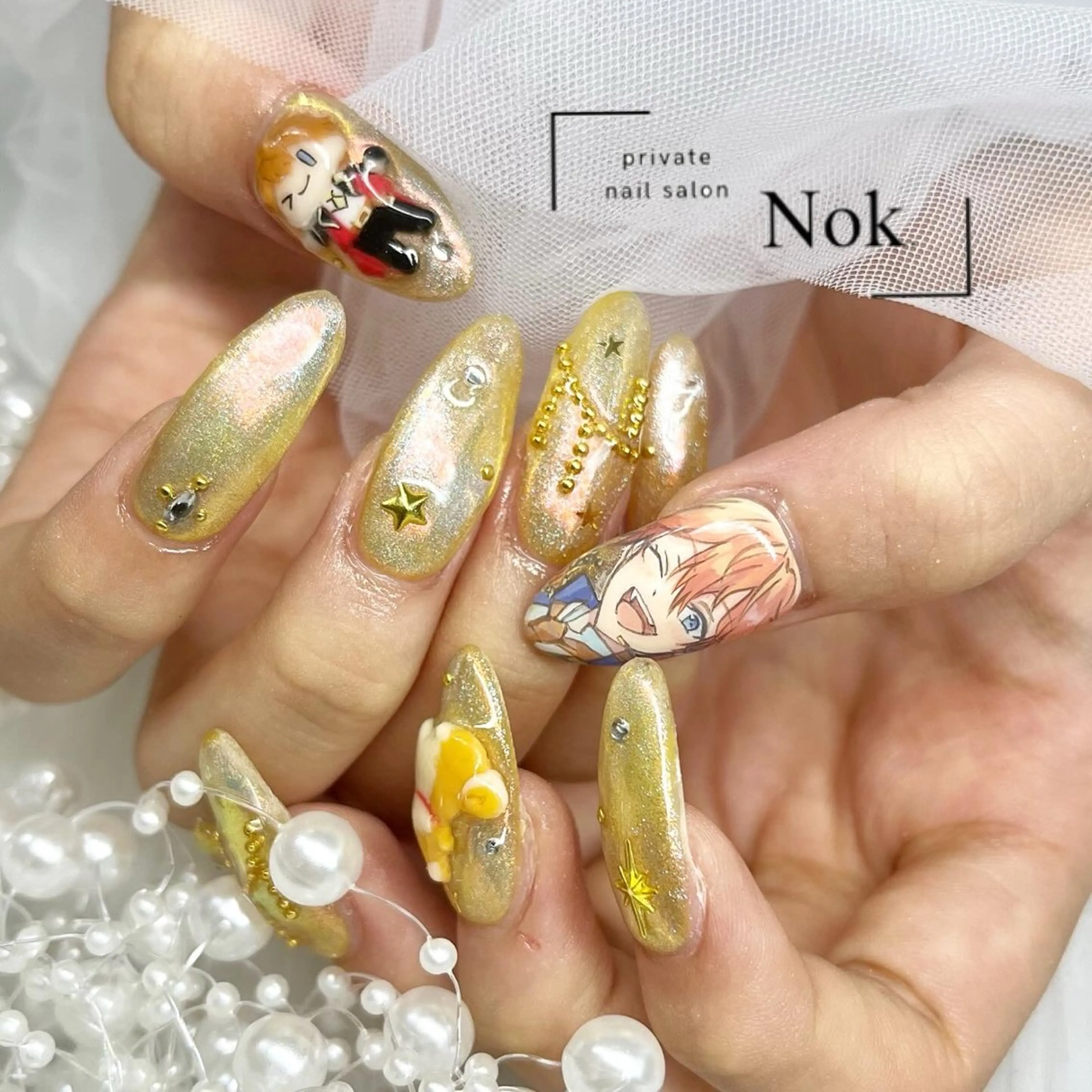 ネイル ハンドネイル 池袋痛ネイル Nok. 渡辺のネイルデザイン