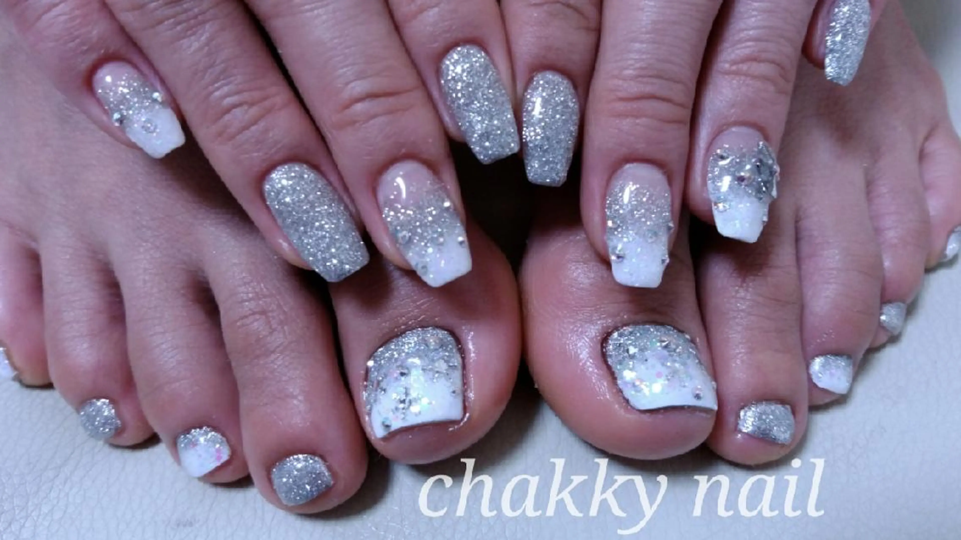 ネイル フラッシュネイル chakky nailsのネイルデザイン