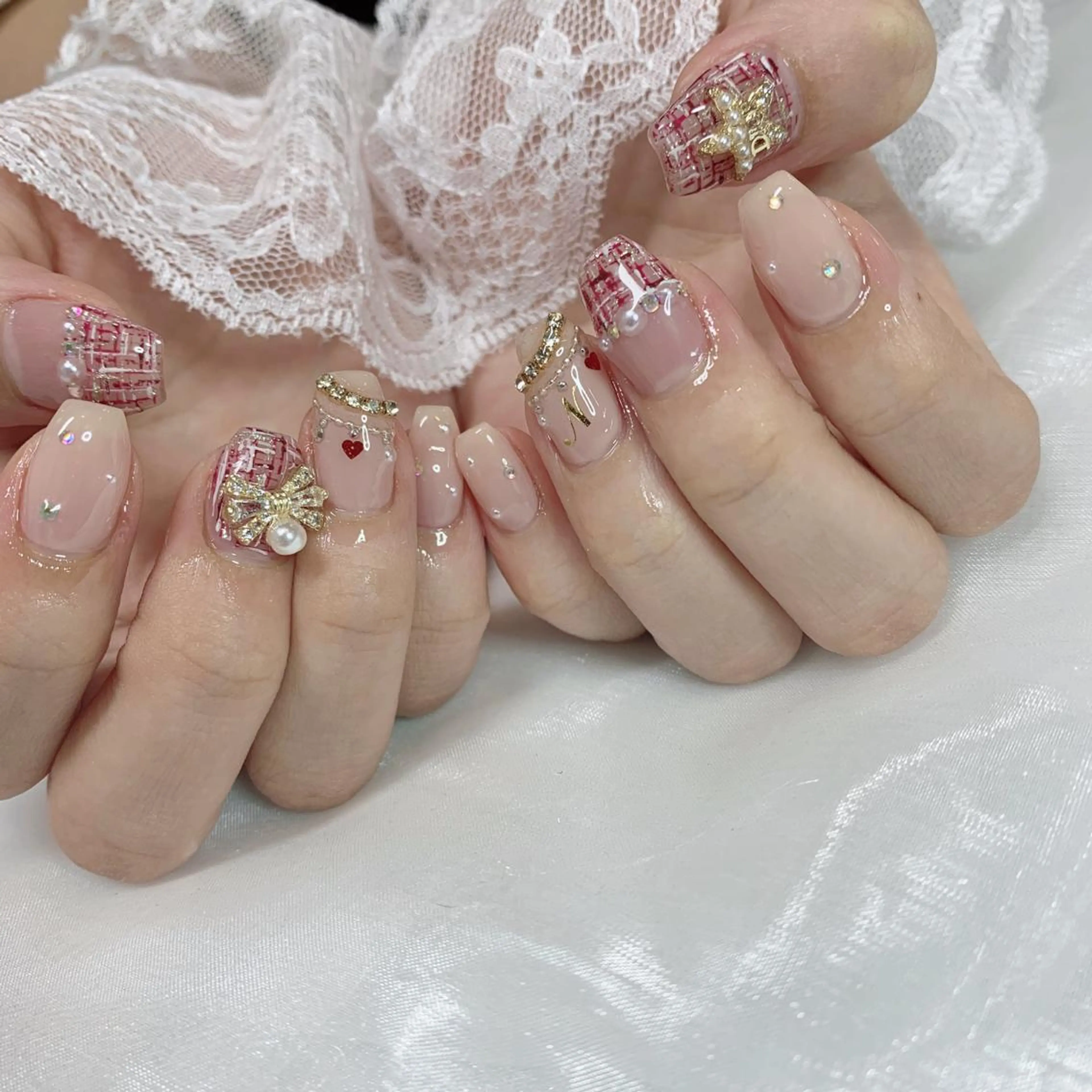 ネイル ハンドネイル La neige* yuki 🥯🍑のネイルデザイン