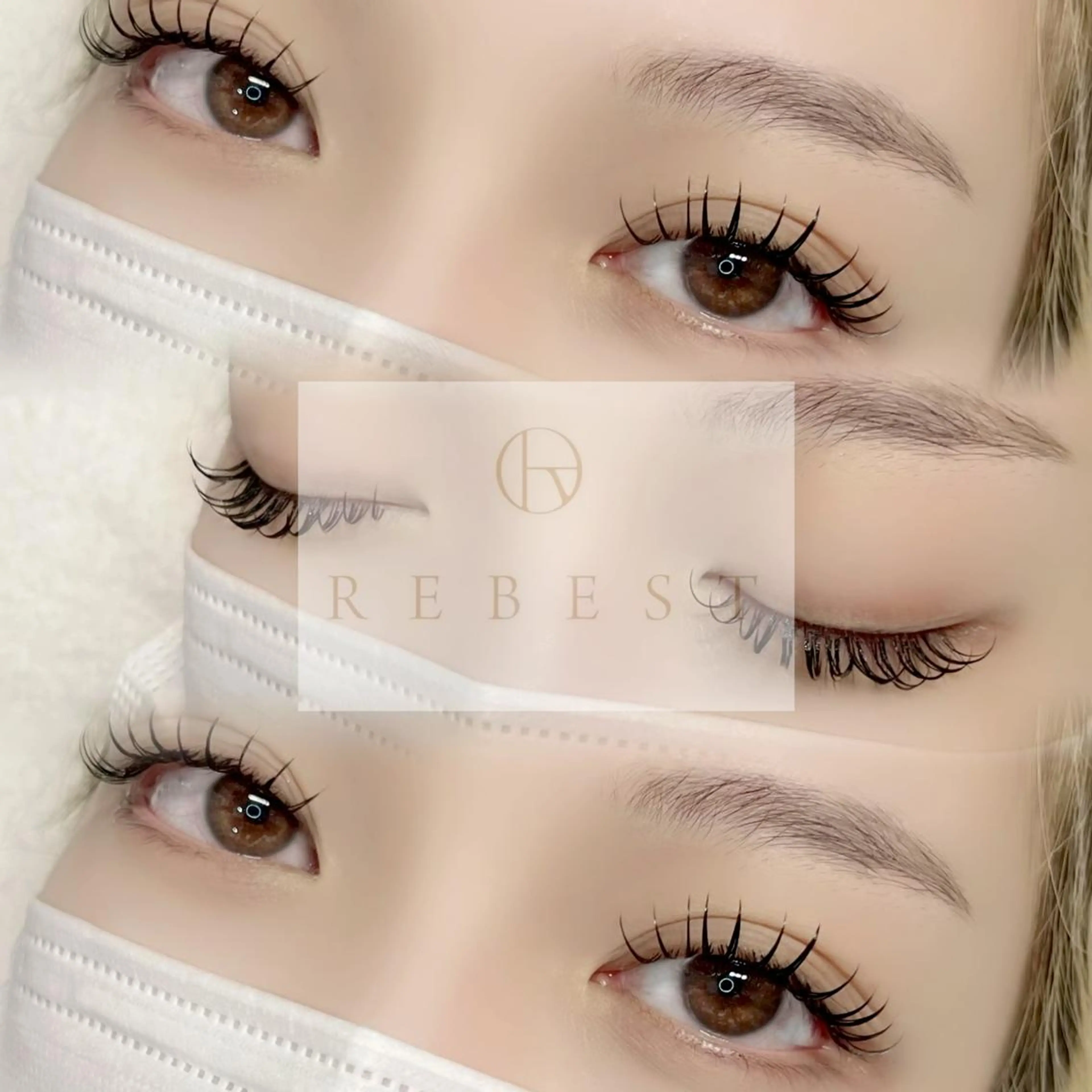 マツエク・マツパ REBEST 四條畷店のマツエク・マツパデザイン