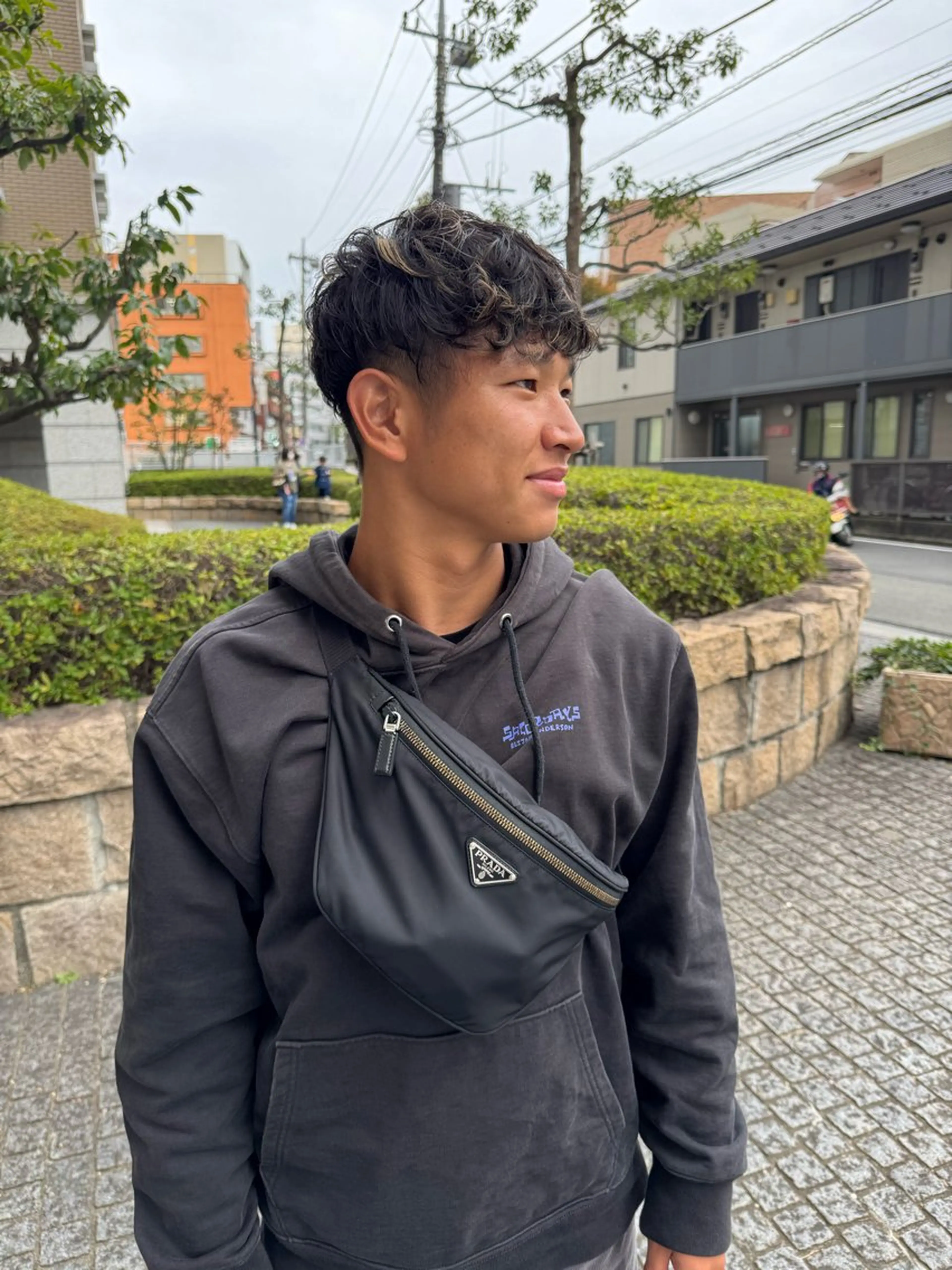 ショート パーマ メンズ メンズパーマ ショートヘア カット パーマ トリートメント サロンドミルク 原宿のヘアスタイル