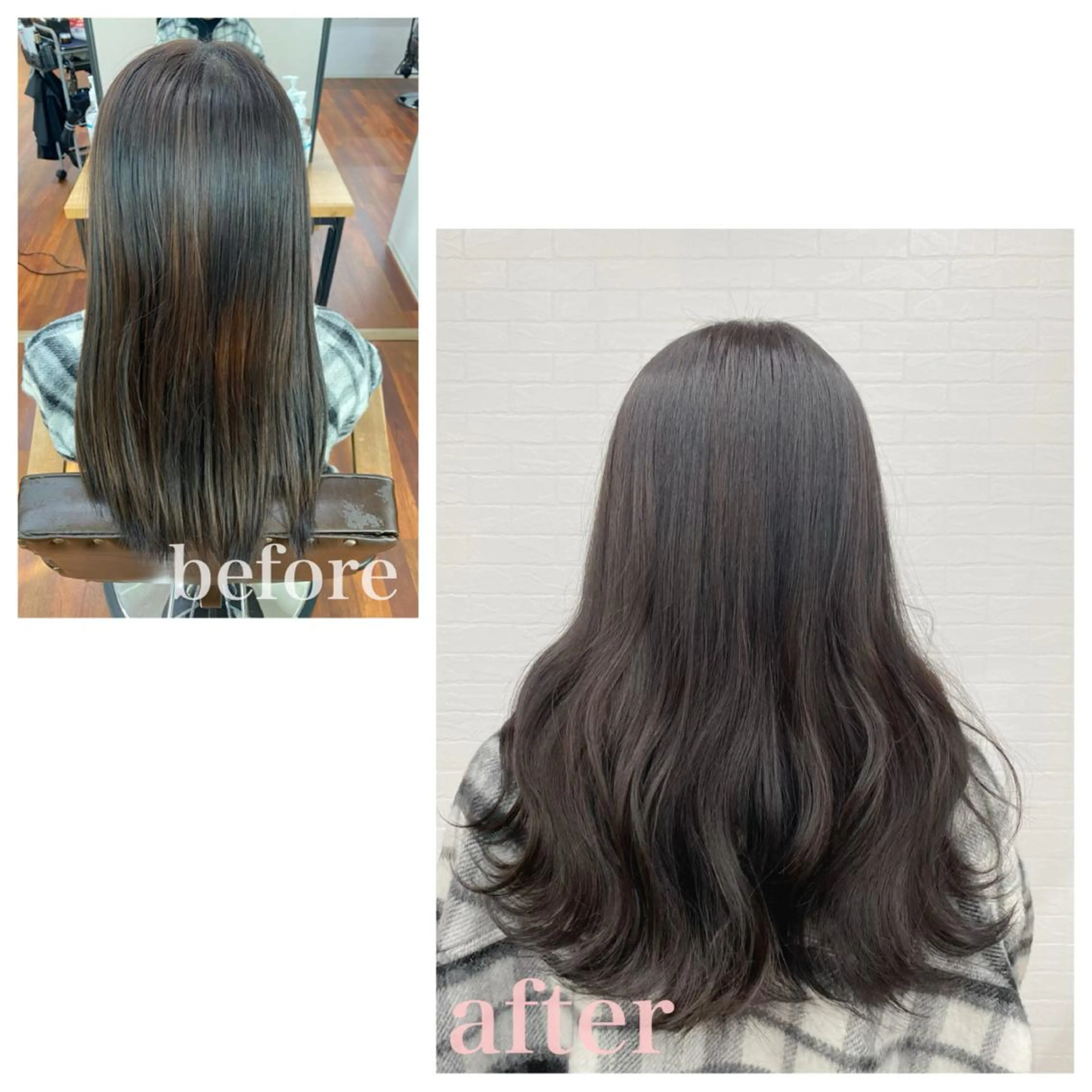 セミロング カラー GRANLUSSO 〜グランルッソ駅前店所属・木口 嘉美のヘアスタイル