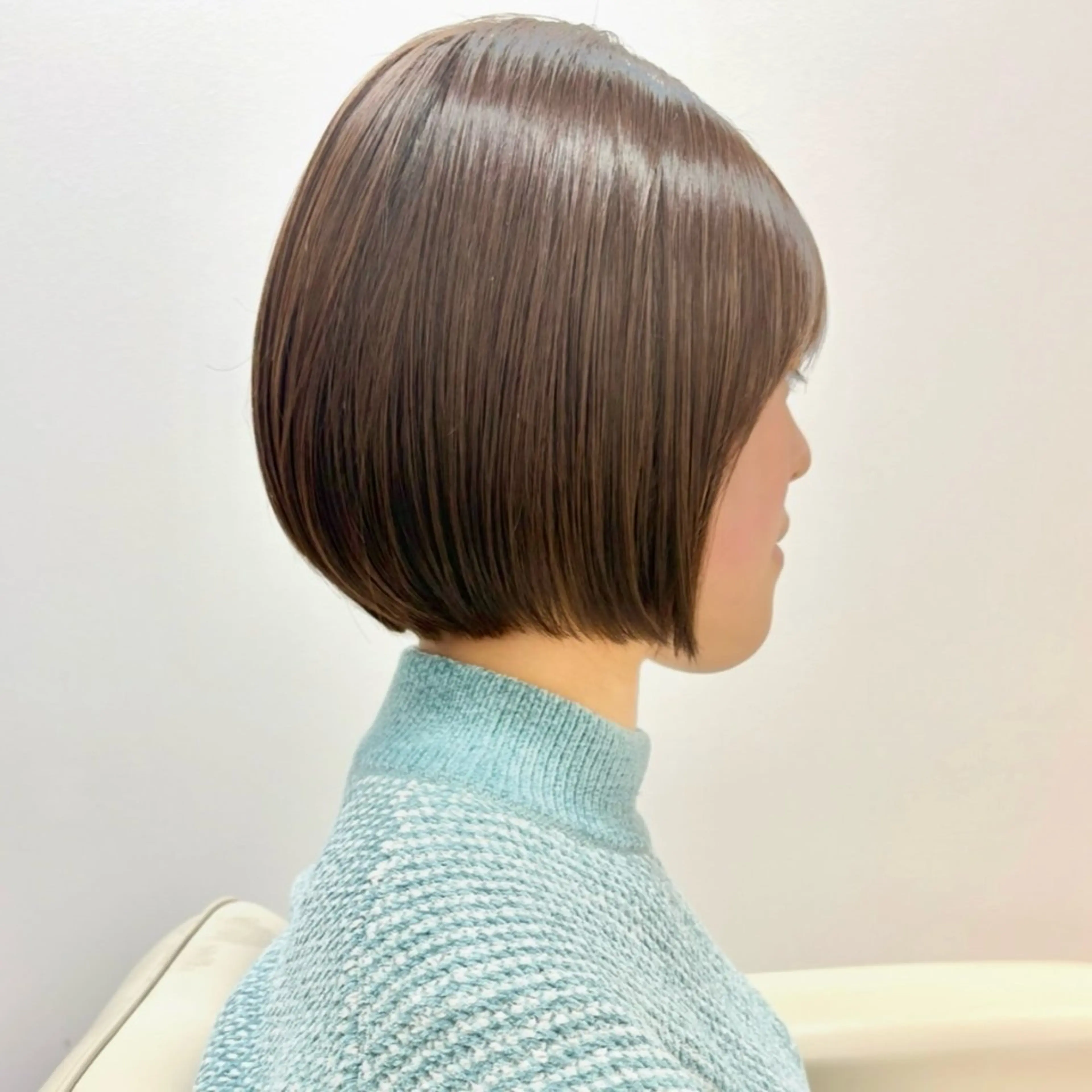 ショート カラー ボブ カット ヘアカラー トリートメント 野田あやの ショート/ボブのヘアスタイル