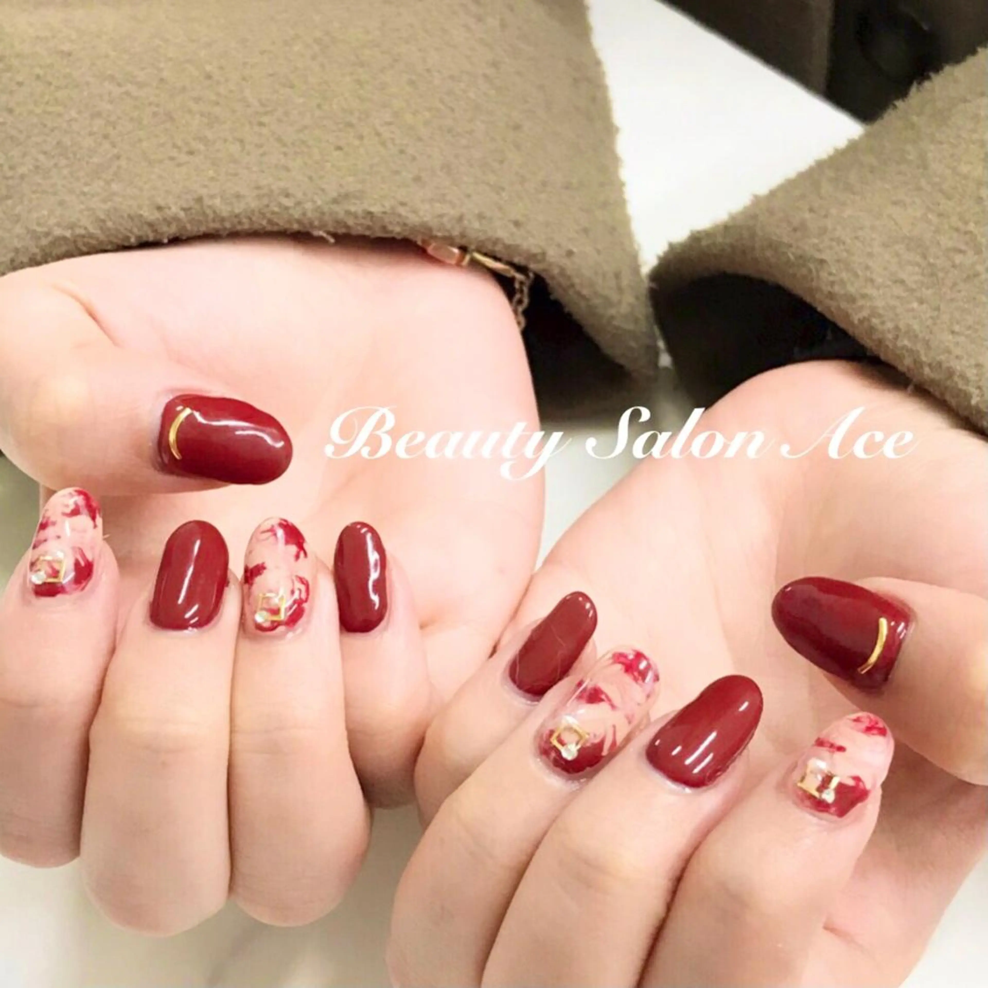ネイル Beauty Salon Ace（ネイルサロン　エース）所属・池袋フィルイン Ace♡長さだしのネイルデザイン