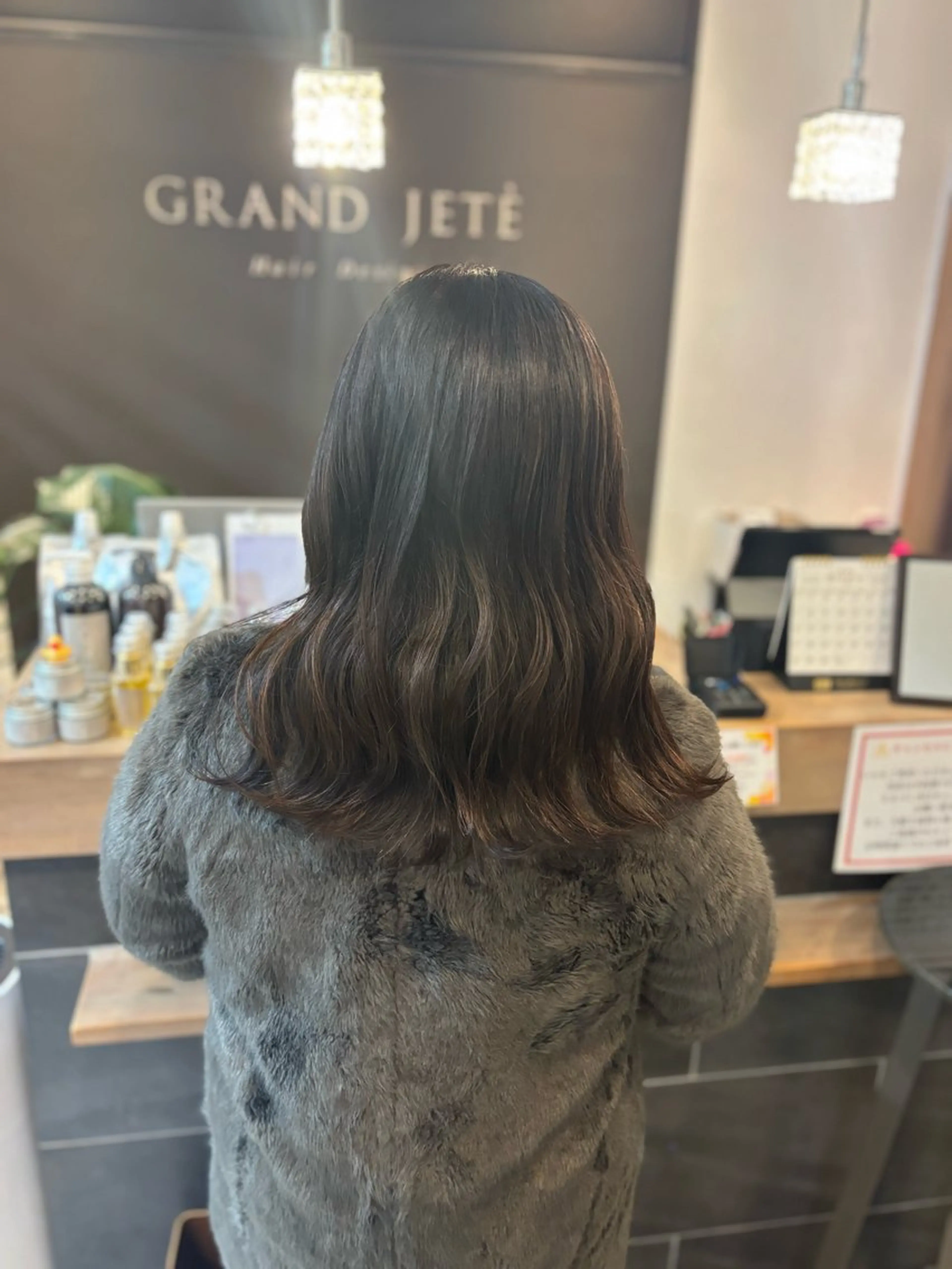 セミロング GRAND JETE所属・Kamiya Minamiのヘアスタイル