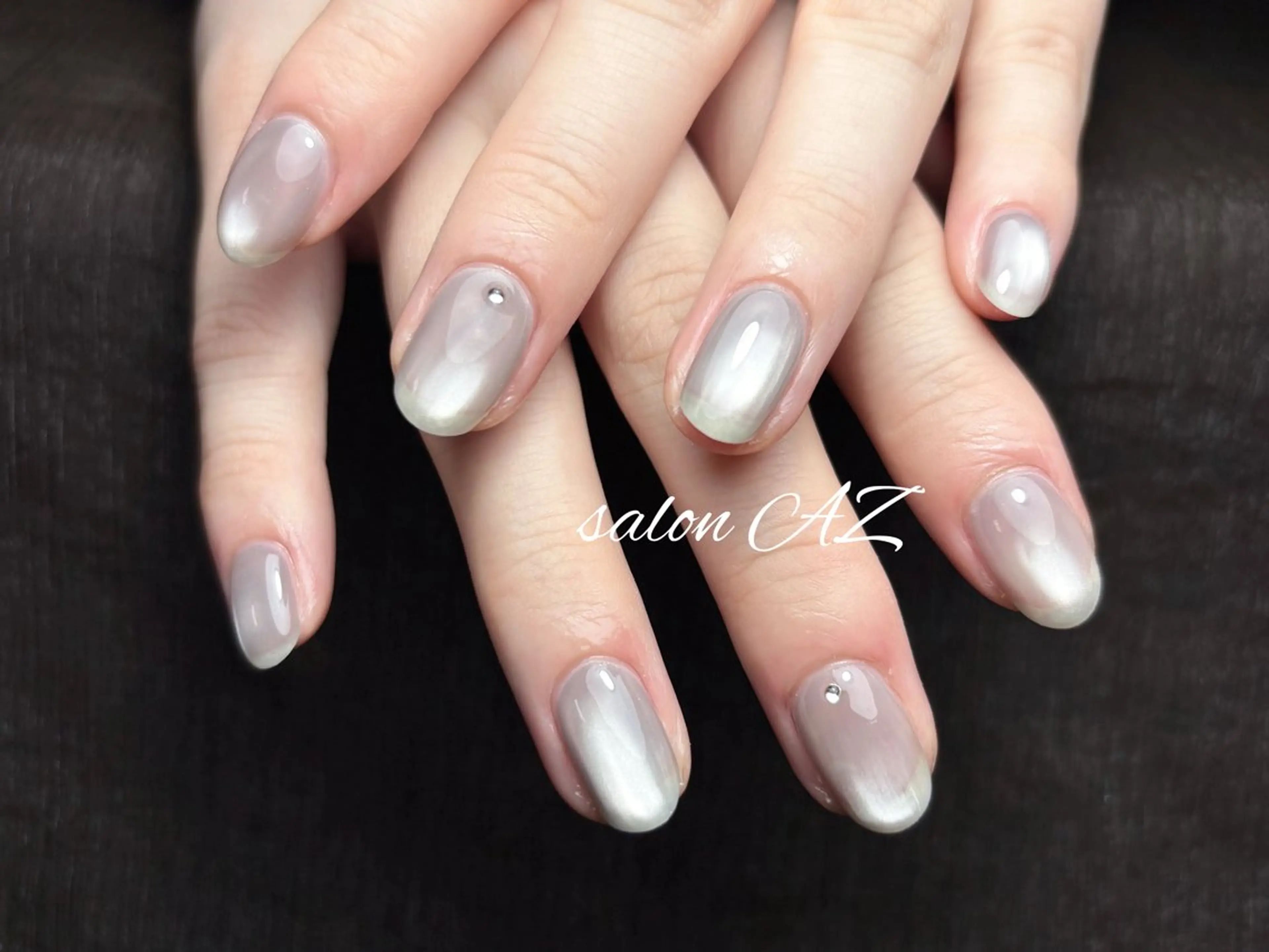 ネイル アートネイル 長さ出し フットネイル フレンチネイル ジェルネイル salon AZのネイルデザイン