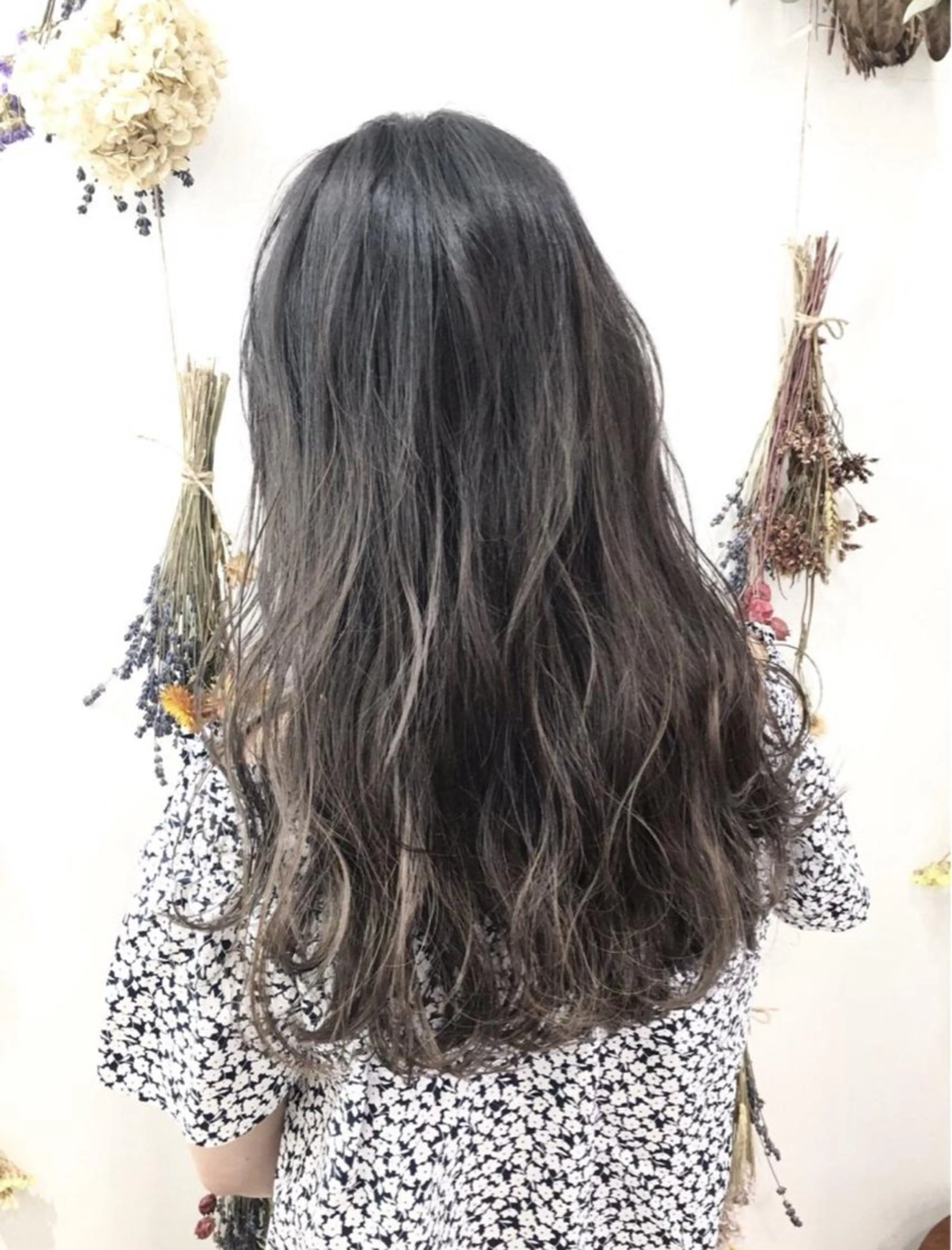 セミロング カラー ハイライト特化/艶カ ラー/FUMIYAのヘアスタイル
