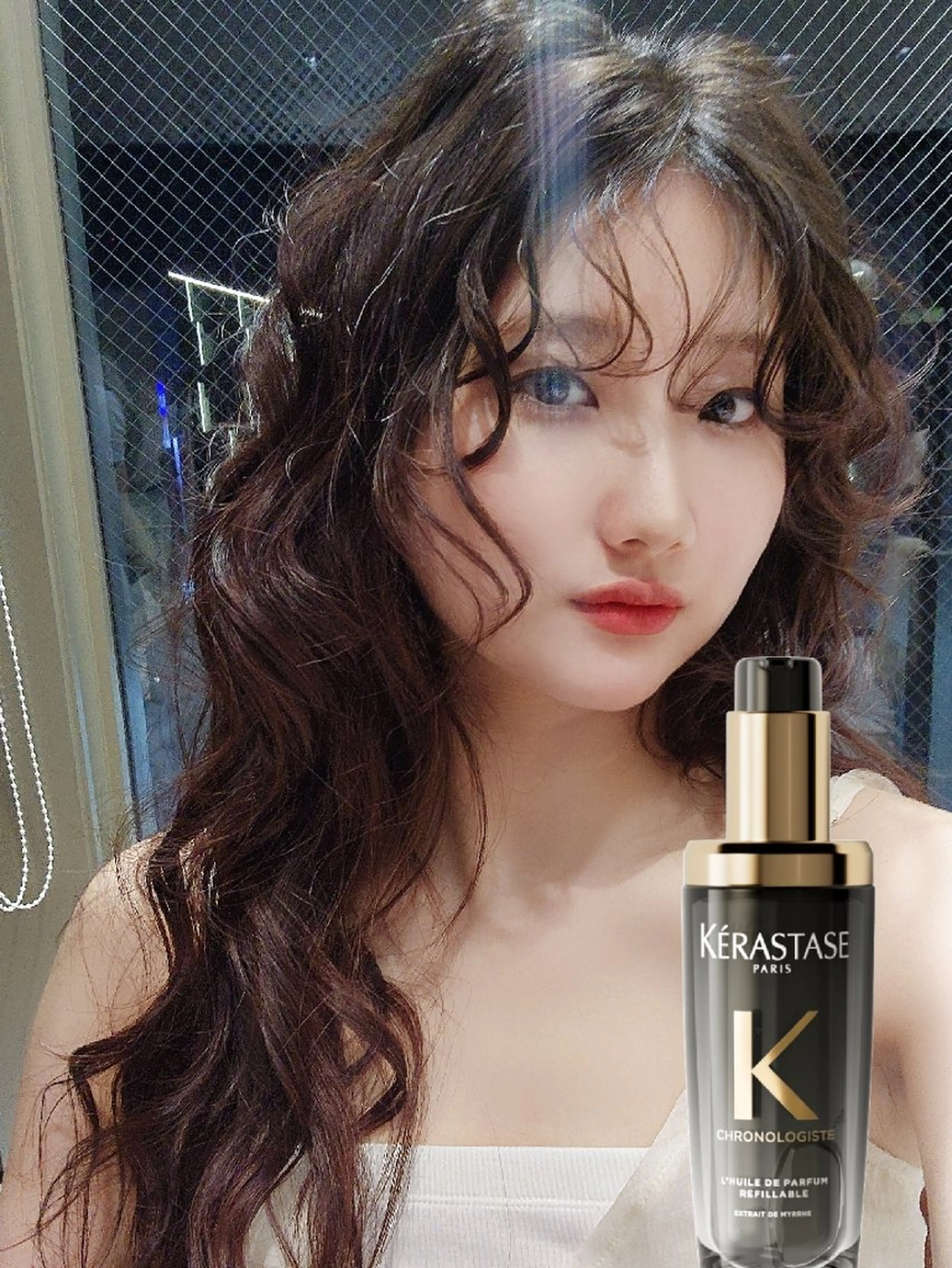 【クリスマス特別特典🎅🏻🎀】ケラスターゼオイル現品付きトリートメント➕巻き髪🎄の写真