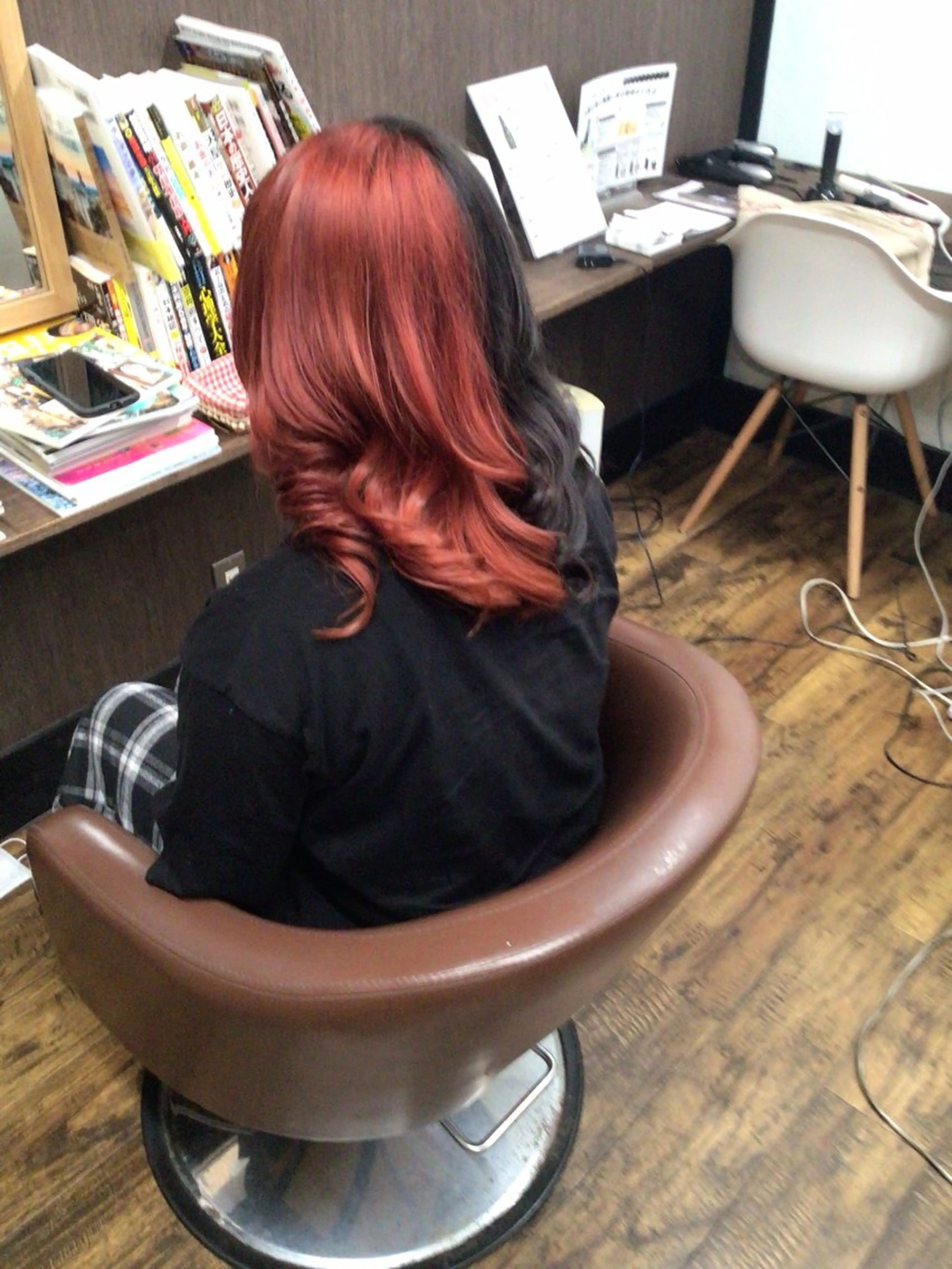 ミディアム カラー カット ヘアカラー 香川 裕基のヘアスタイル