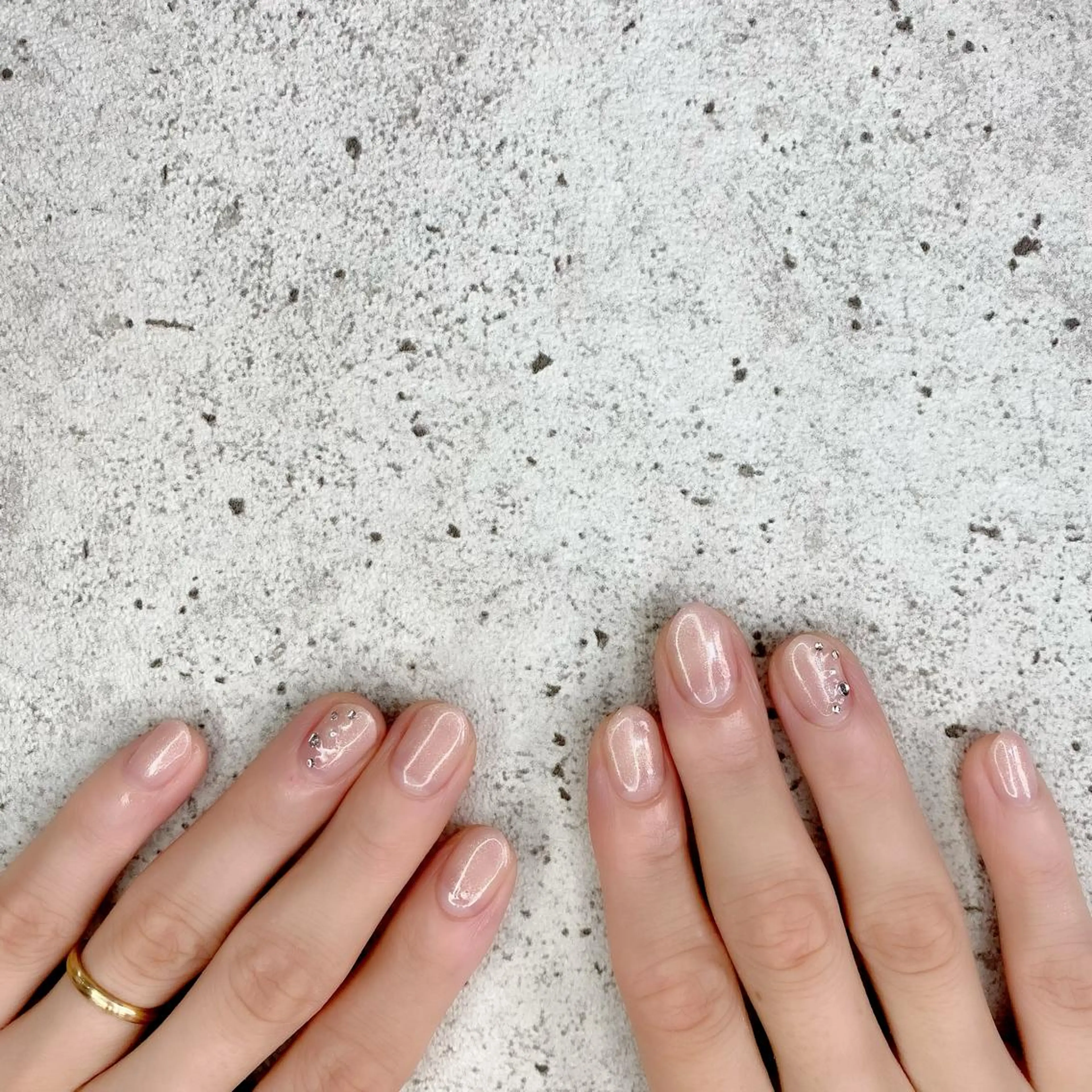 ショート カラー パーマ ヘアアレンジ メンズ キッズ ネイル マツエク・マツパ 結婚式・ブライダル グラデーションカラー ナチュラル 結婚式・ブライダル グラデーション Salon Ｋのネイルデザイン