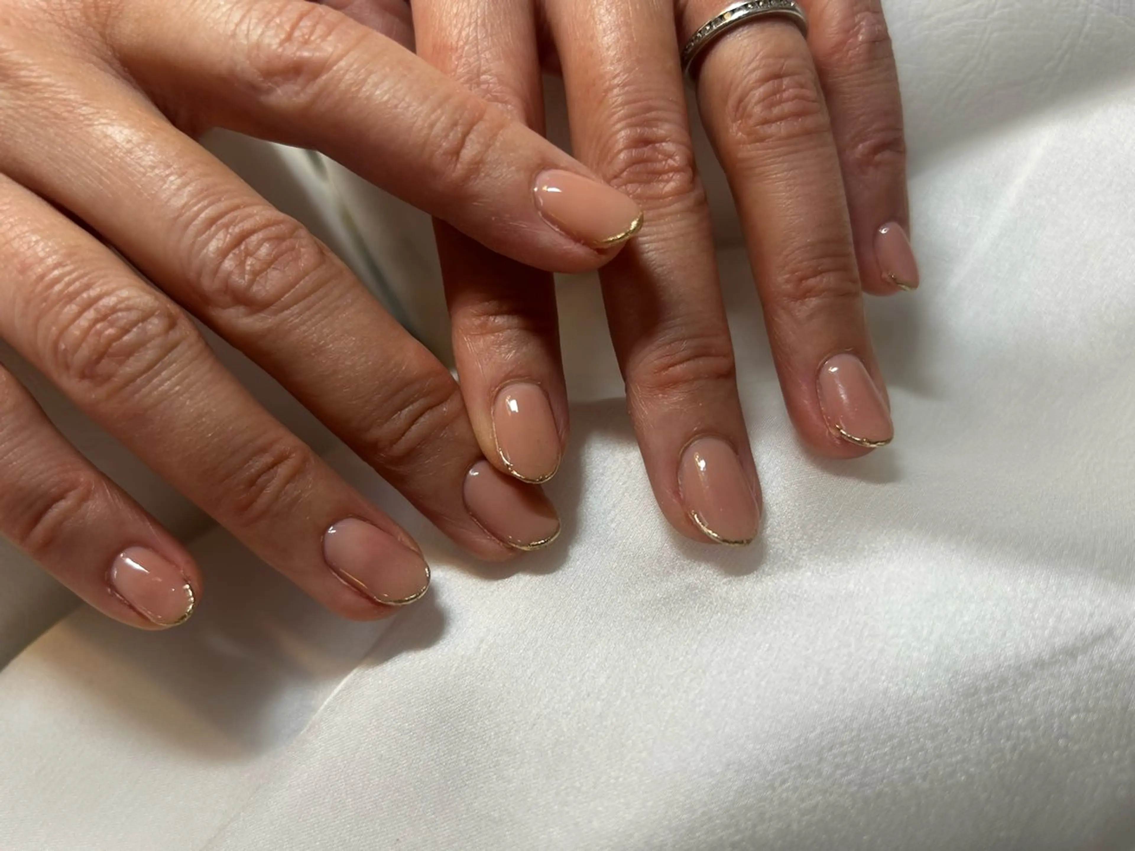 ネイル シンプルネイル 春ネイル yuko （ネイリスト）のネイルデザイン