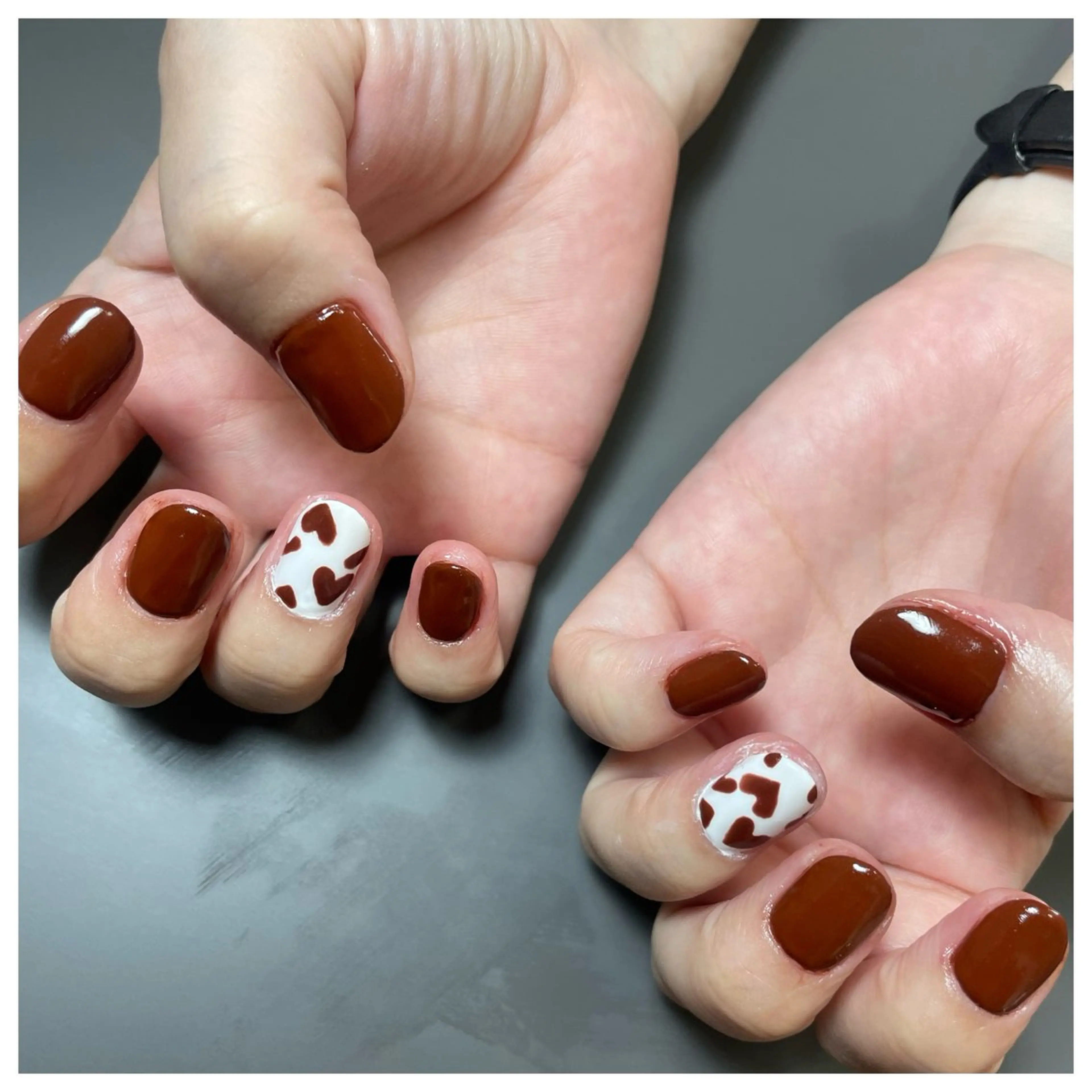 ネイル アートネイル シンプルネイル ハンドネイル 永田 岬のネイルデザイン