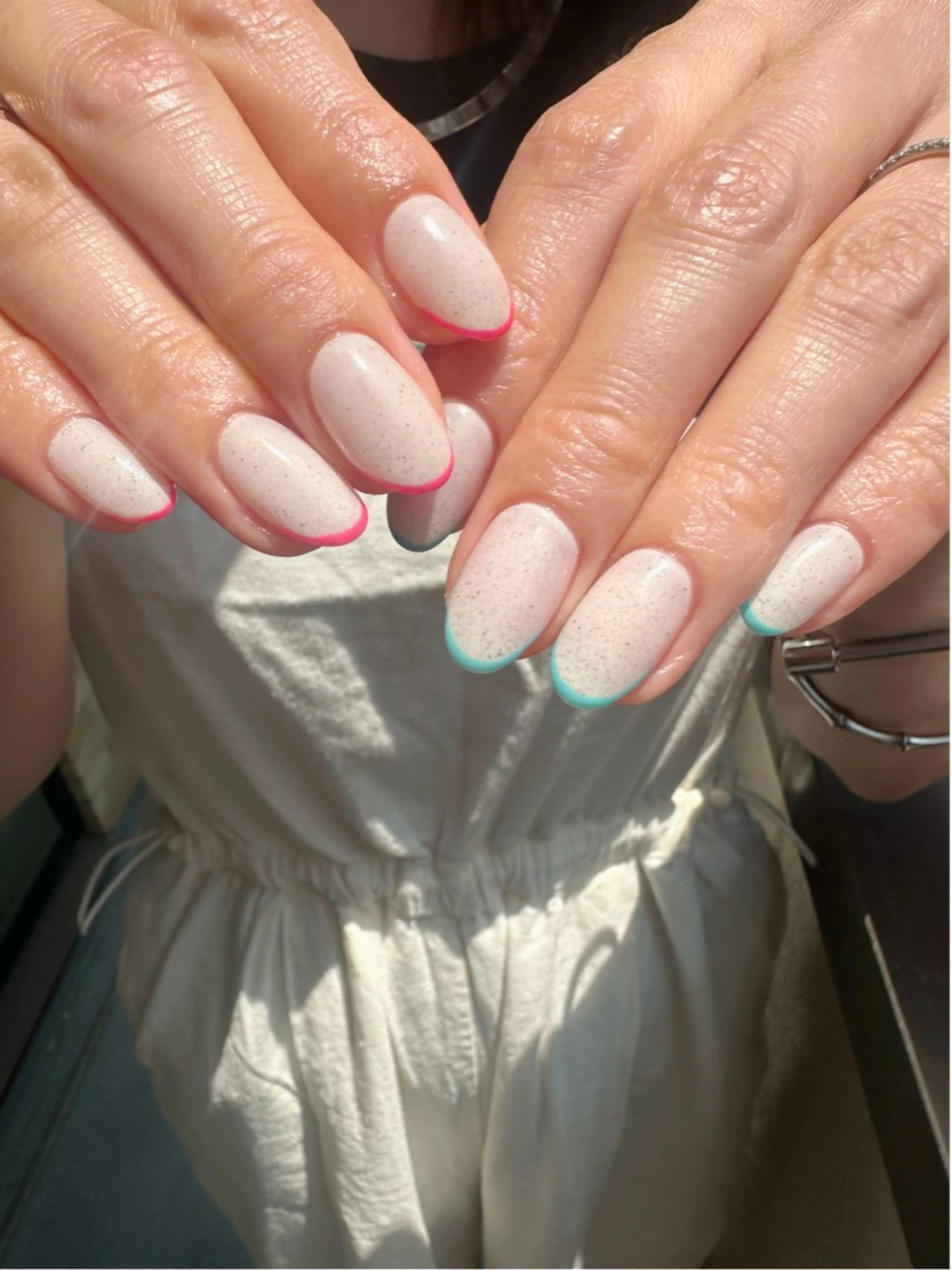 ネイル クリアネイル フレンチネイル ジェルネイル 氷ネイル・うるうるネイル 韓国ネイル 🪞KAPE NAIL 🪞のネイルデザイン