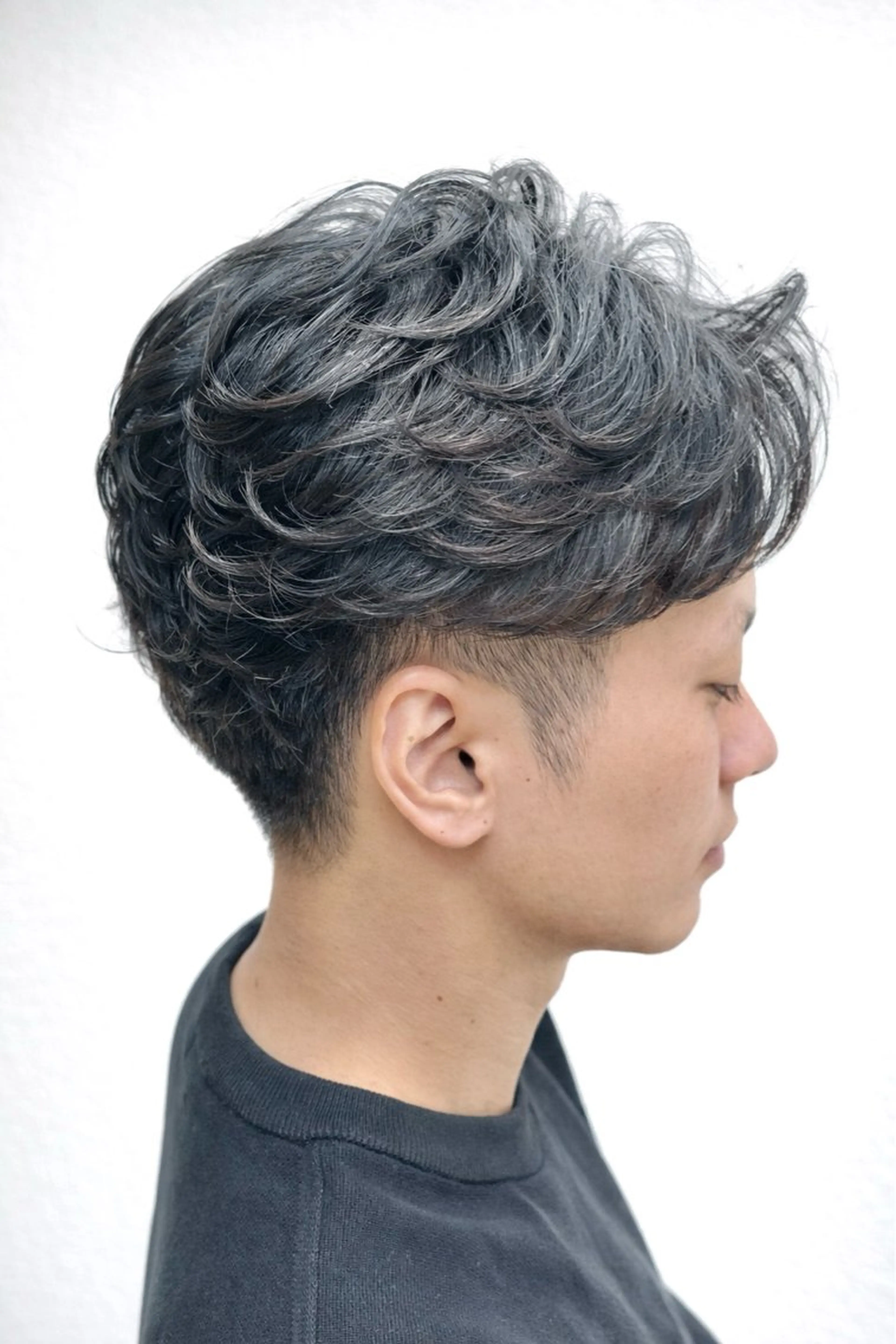 ショート パーマ メンズ カット パーマ メンズ特化/パーマ/ 髪質改善　高野奨馬のヘアスタイル