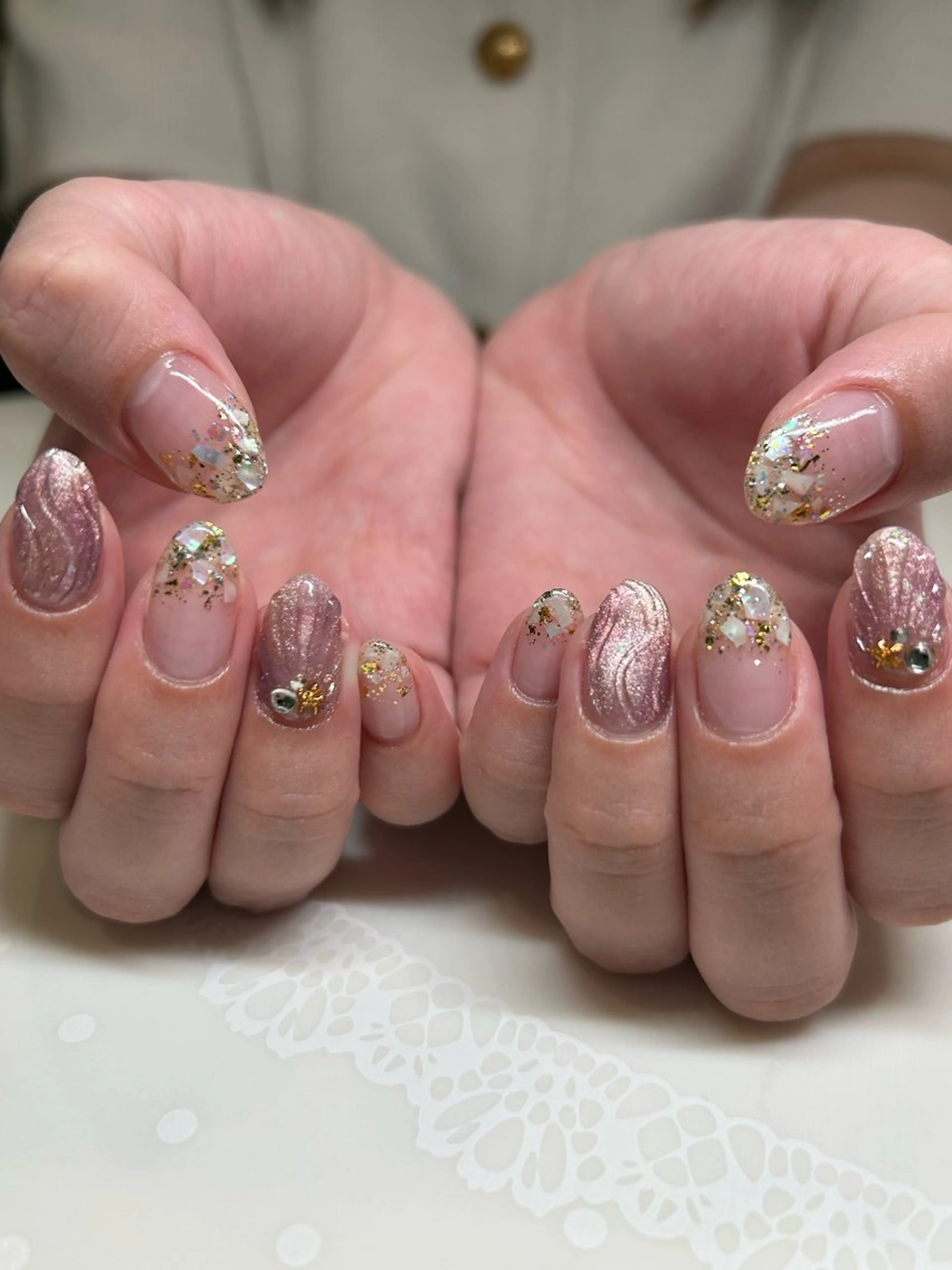 ネイル grandage repos所属・Saori grandageのネイルデザイン