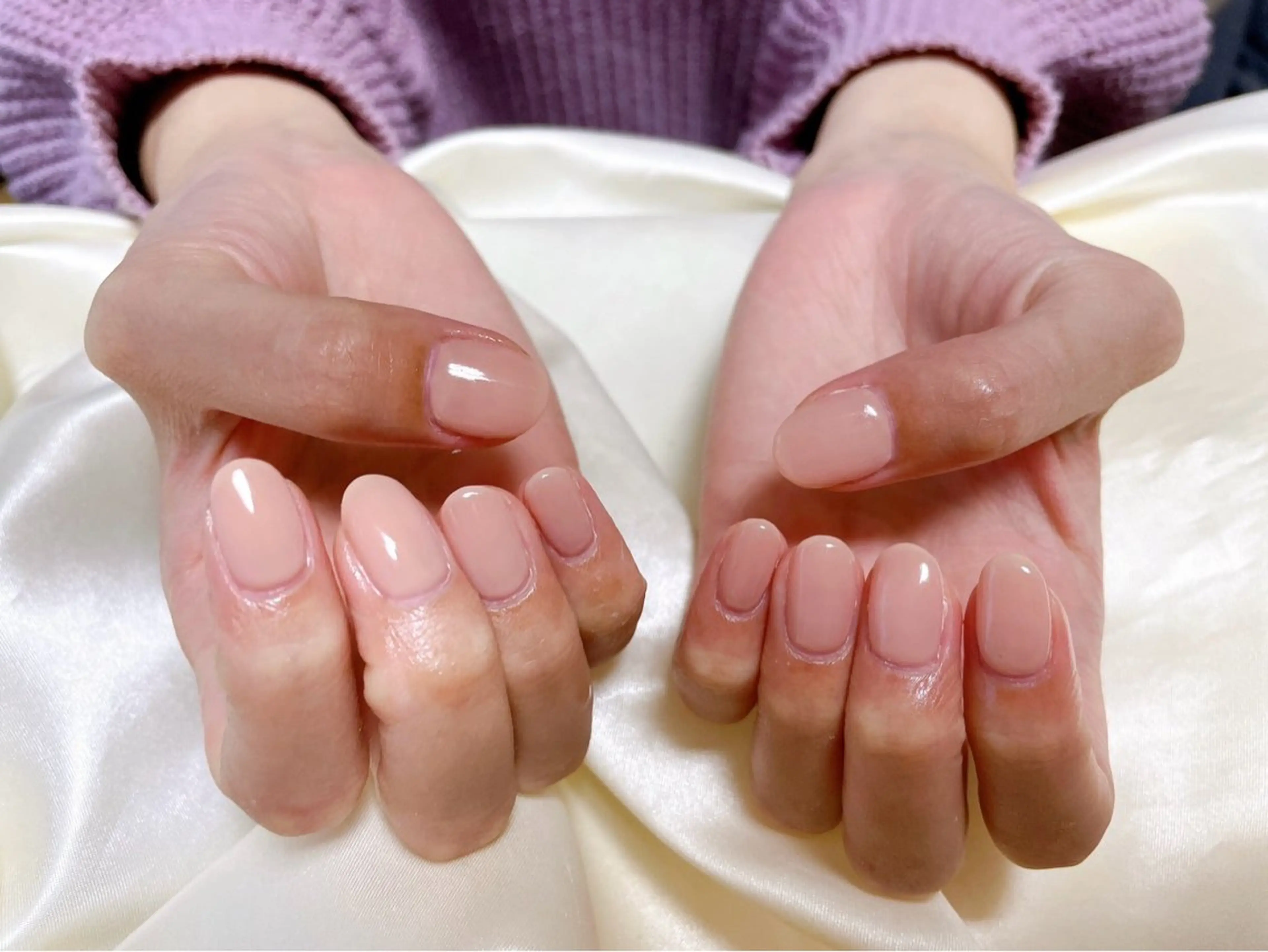 ネイル オーロラネイル フットネイル フレンチネイル ジェルネイル 韓国ネイル kikinail 溝の口のネイルデザイン