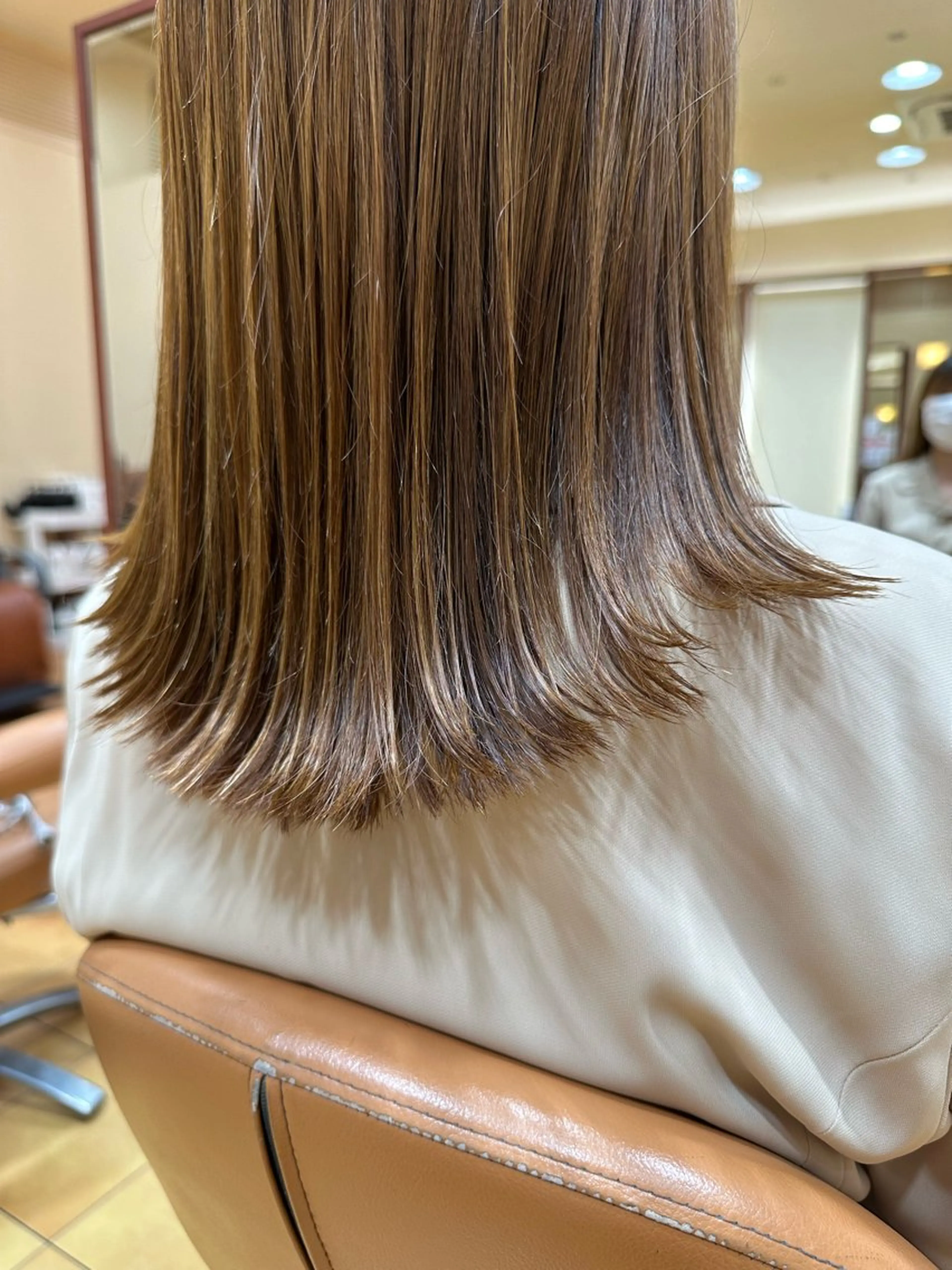 ロング カット ヘッドスパ 小顔ボブ/お悩み解決 /ボブパーマ/とういのヘアスタイル