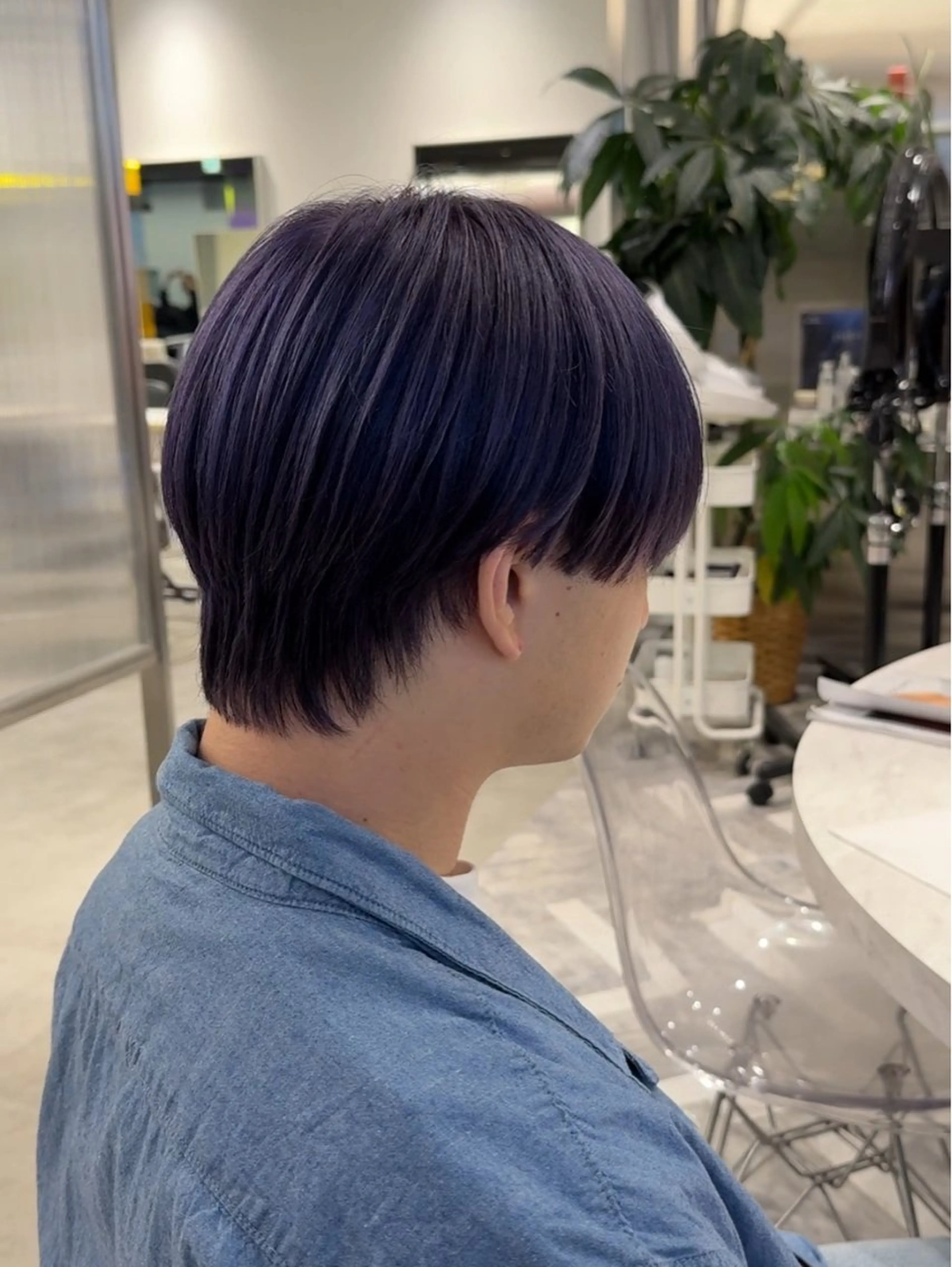 カラー メンズ カット ヘアカラー 冬っぽカラー/ マツエク/ゆきなのマツエク・マツパデザイン