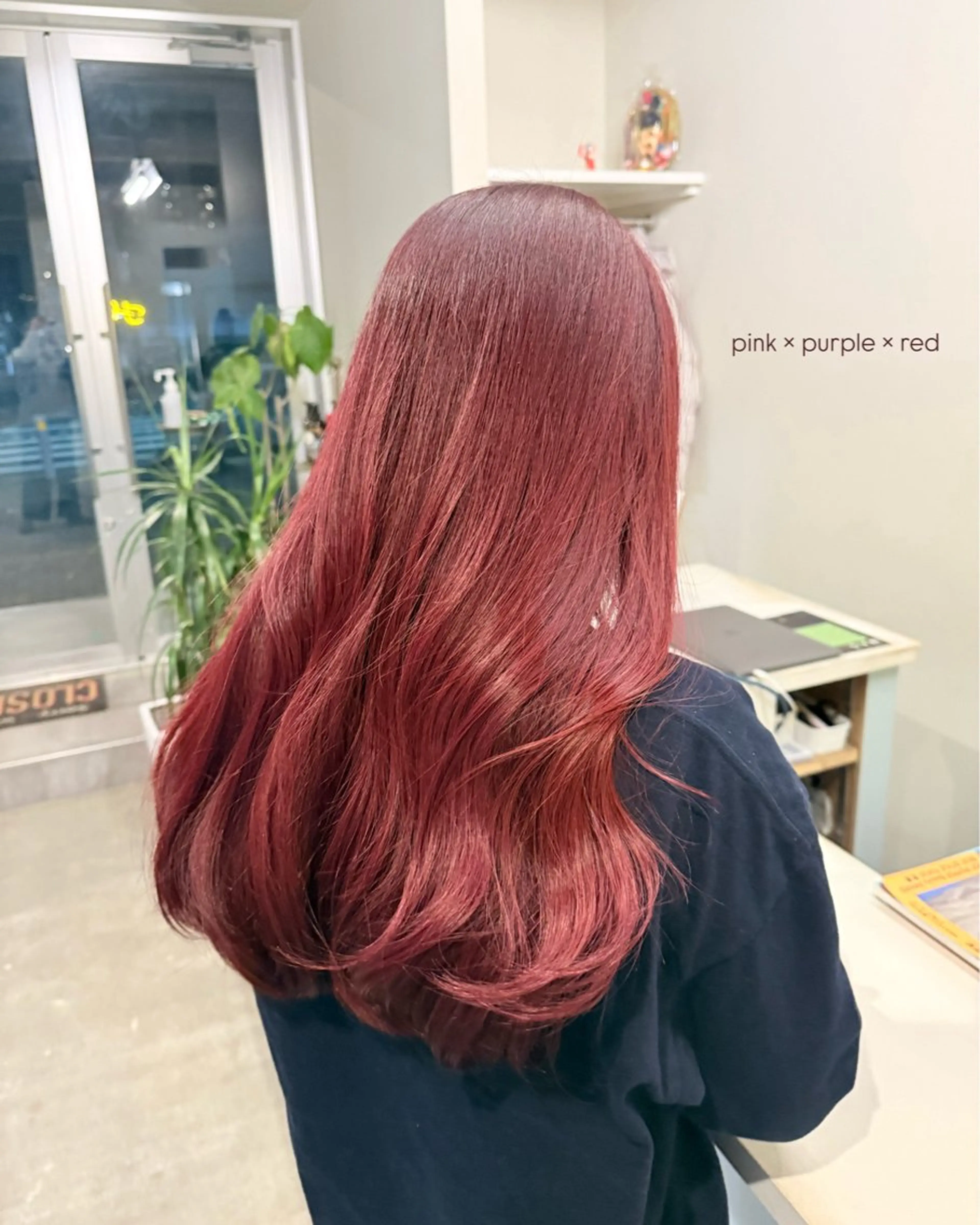 ロング カラー ヘアカラー Heath所属・Heath 姪浜 ⌇フタバのヘアスタイル