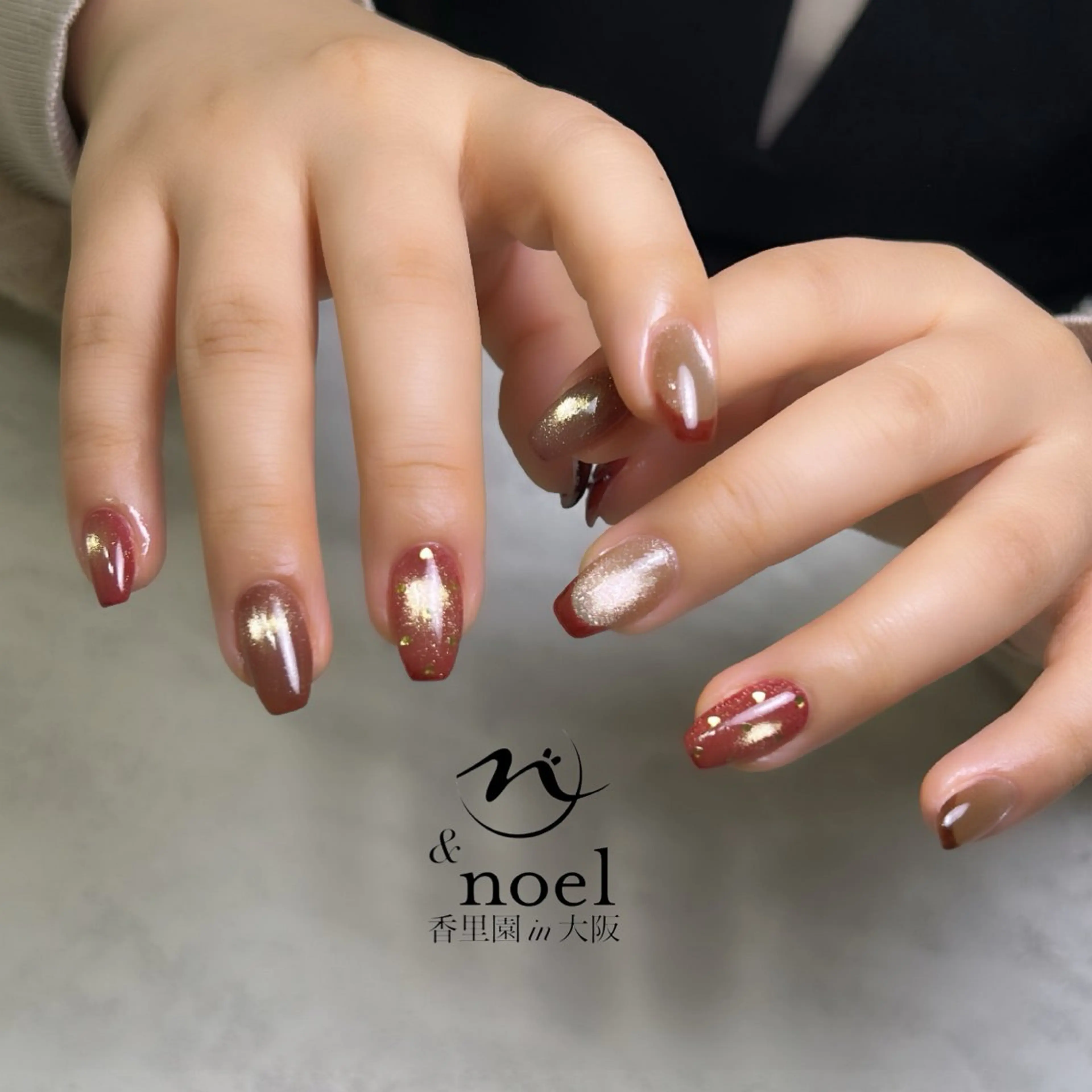 ネイル ハンドネイル Nailsalon  &Noel所属・もも 🍑のネイルデザイン