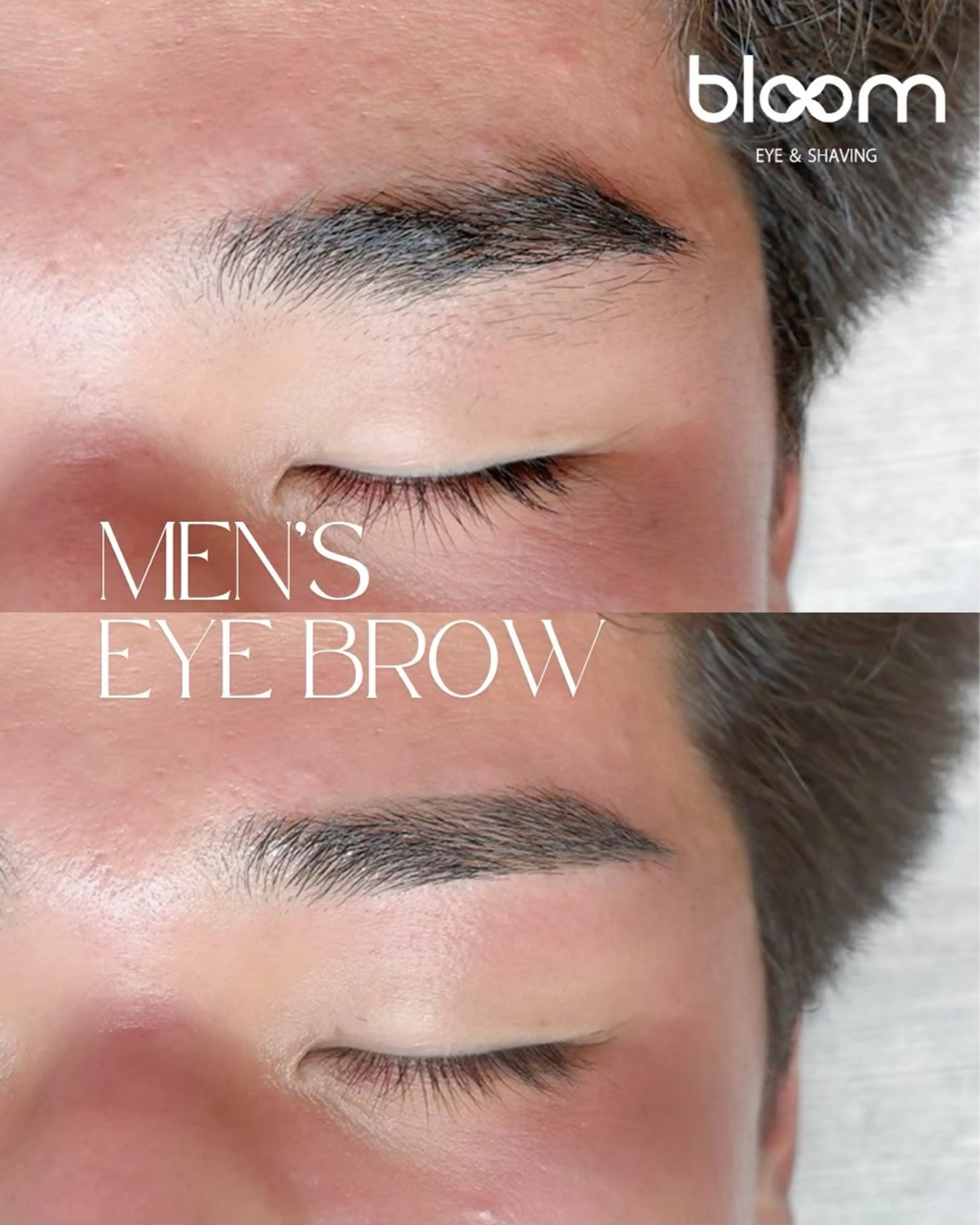 【メンズ限定】 眉毛ワックスモデルの写真