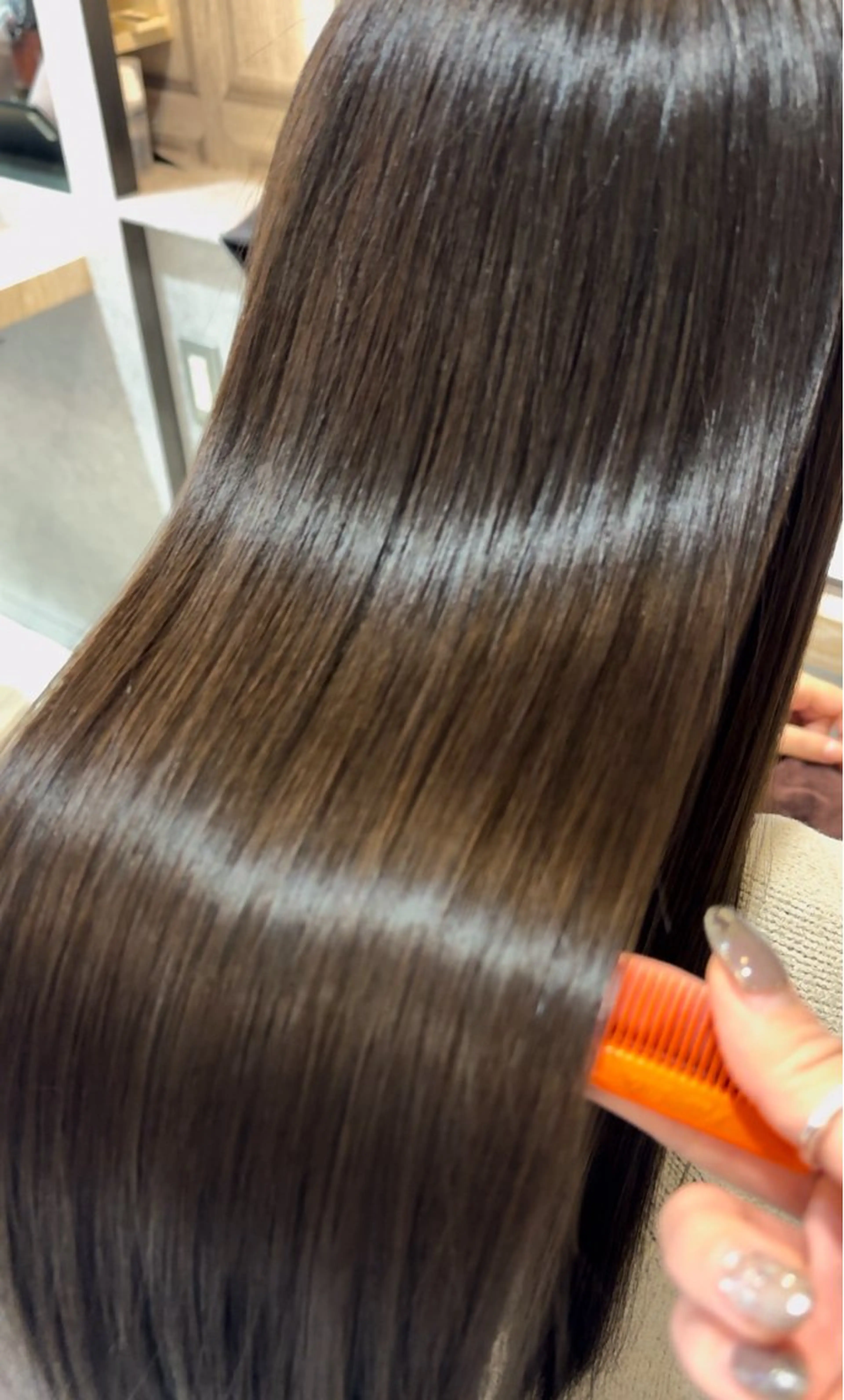 ロング カラー 髪質改善 beaute錦糸町 🦖⋆͛yuka💚のヘアスタイル