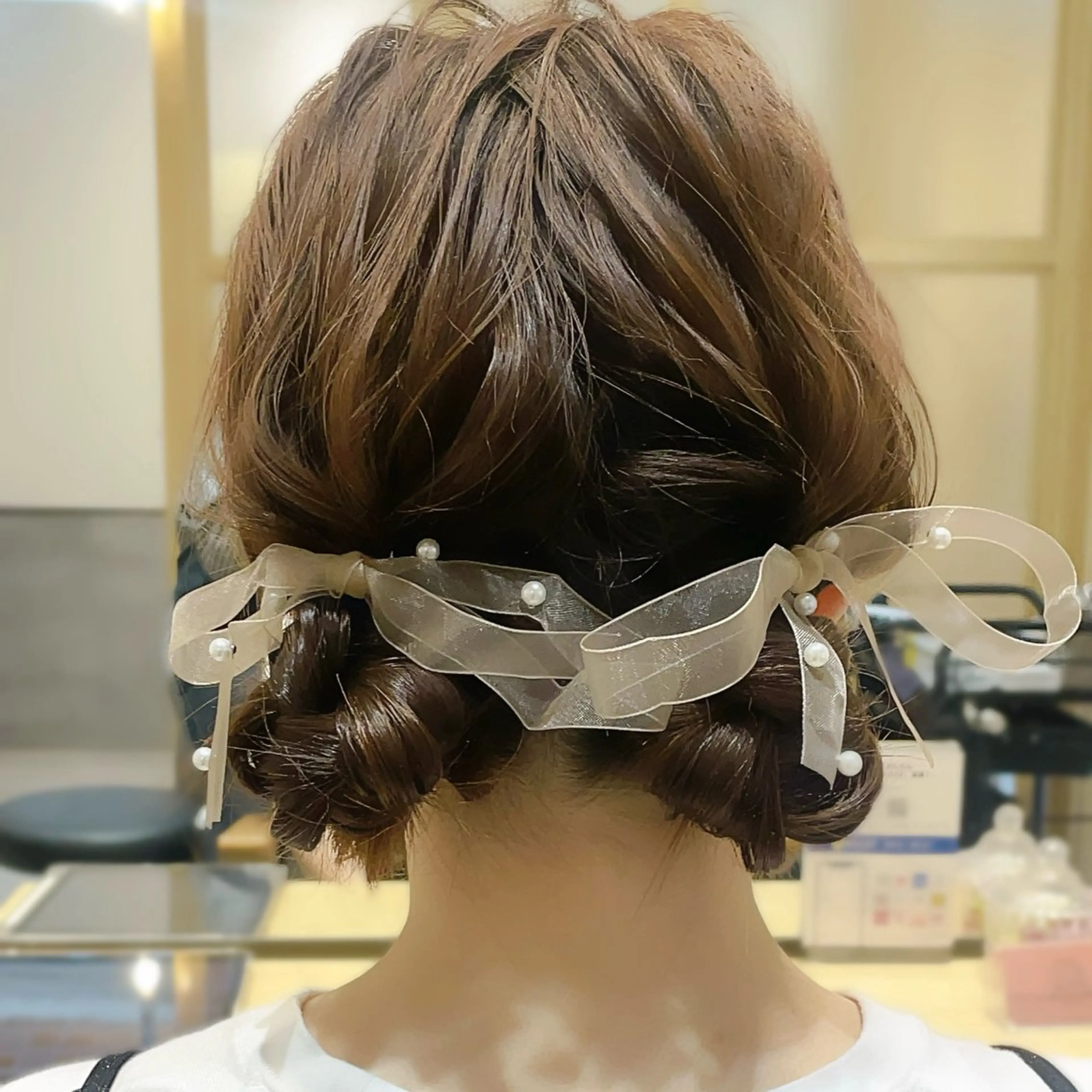 ミディアム ヘアアレンジ GOTODAY SHAiRE SALON所属・札幌 ヘアアレンジ 🍎 タナカセリナのヘアスタイル