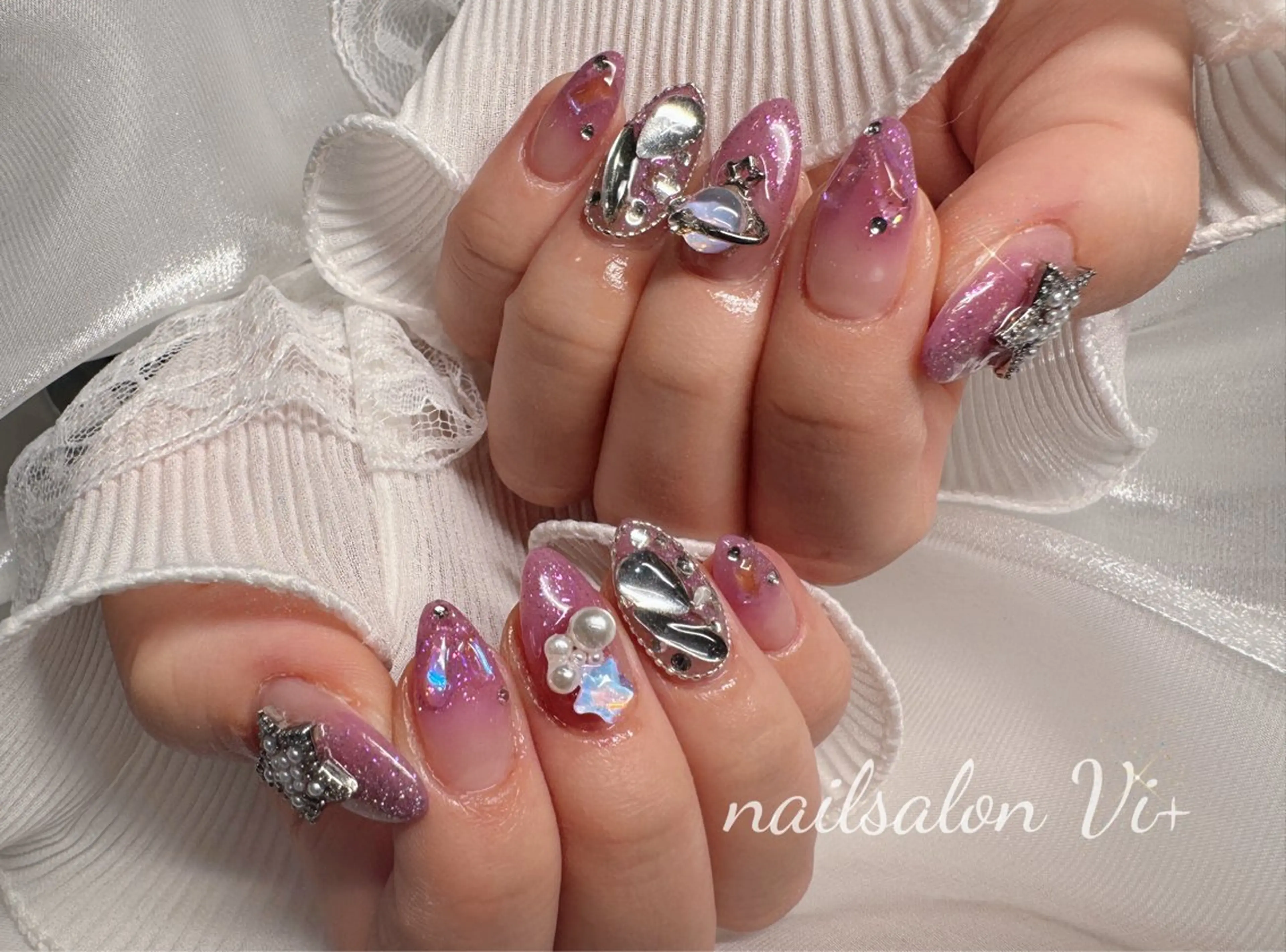 ネイル ハンドネイル ✨Nailsalon Vi+✨のネイルデザイン