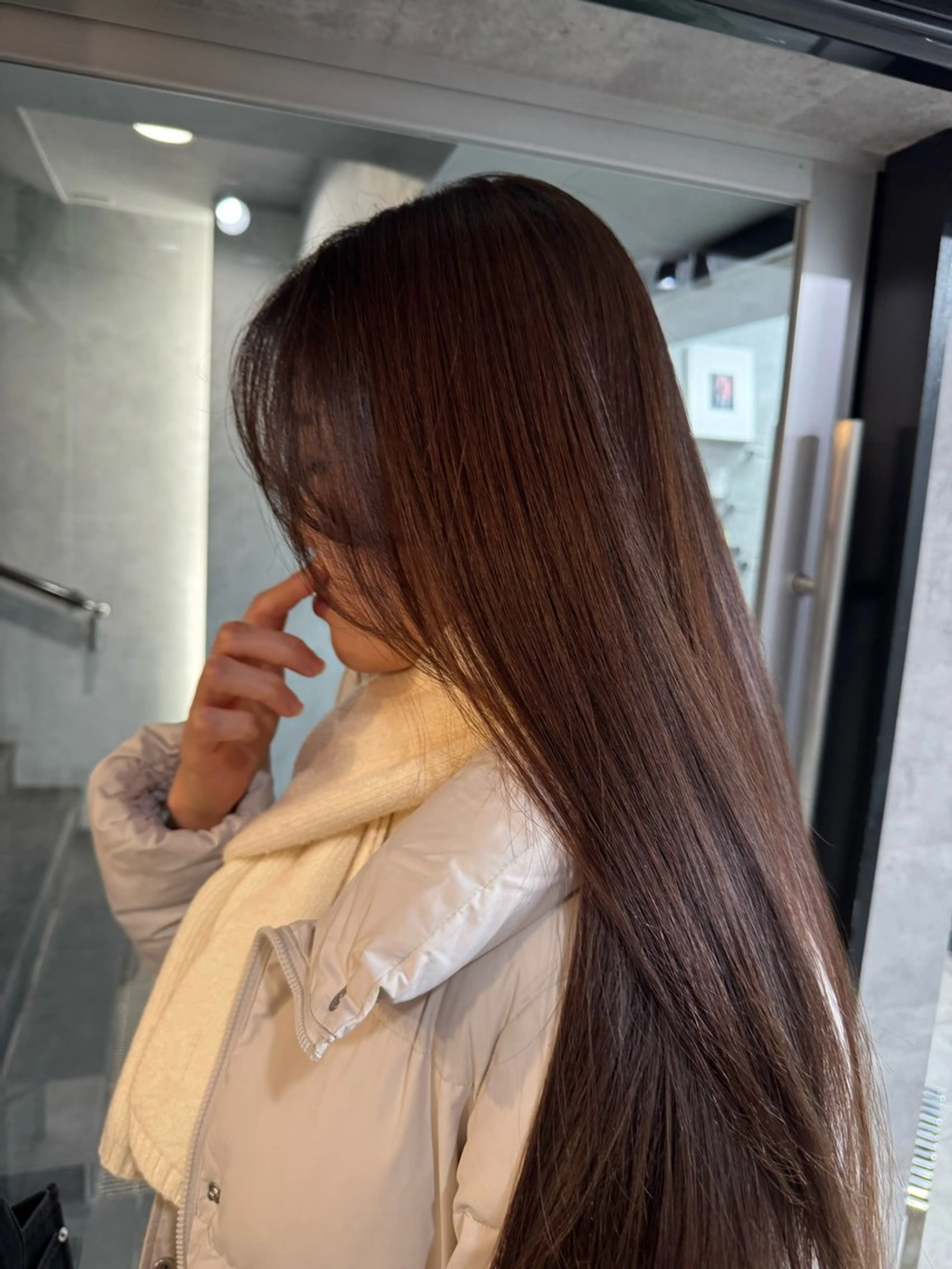 ロング カラー カット ヘアカラー トリートメント NOOS omotesando所属・あなたのお悩み改善" You"💚❤️💛のヘアスタイル