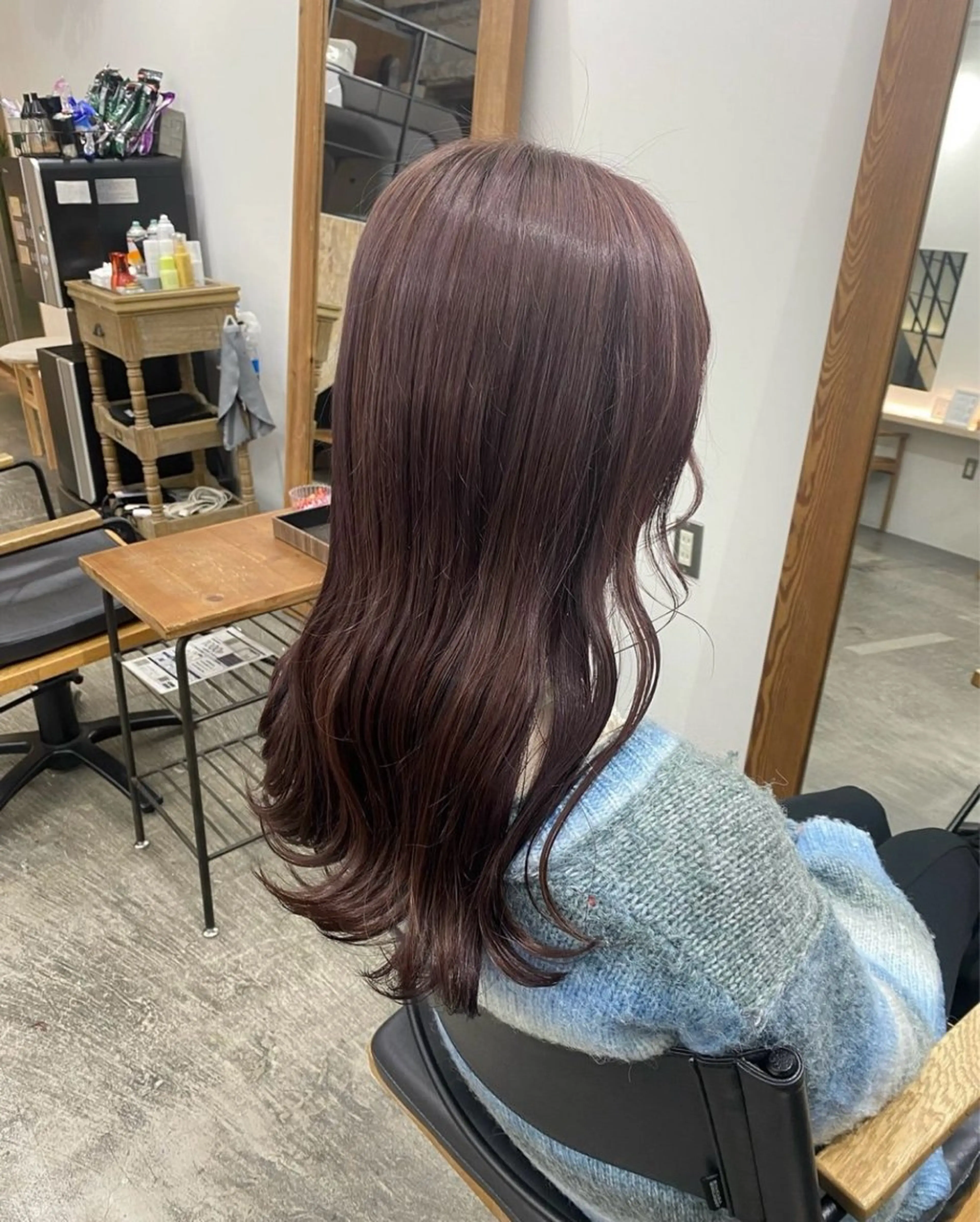 ロング カラー ハガ コトコのヘアスタイル