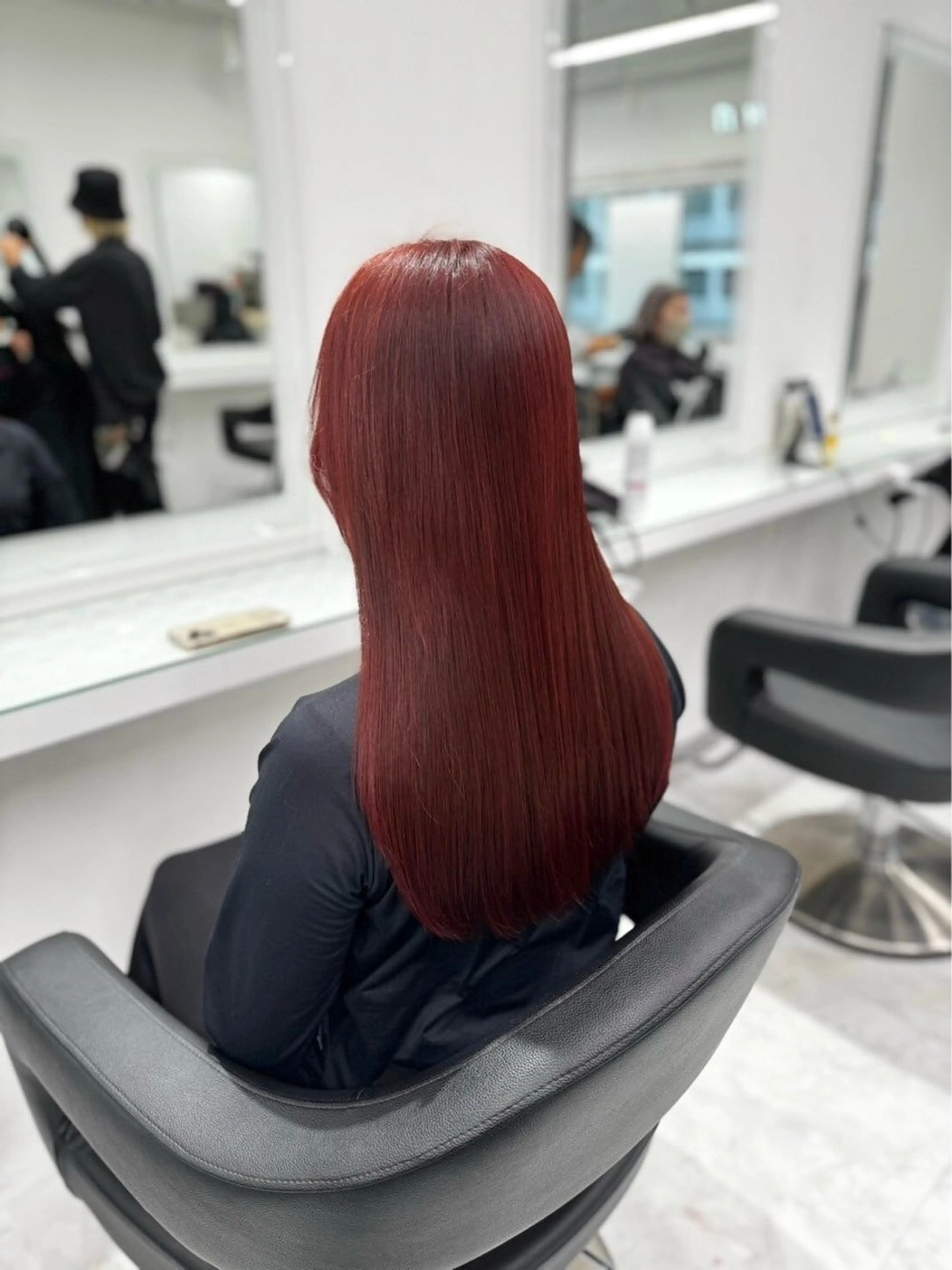 カラー ヘアカラー トリートメント ヘッドスパ ヘアセット 🍒暖色カラー/ FUKA🍒のヘアスタイル