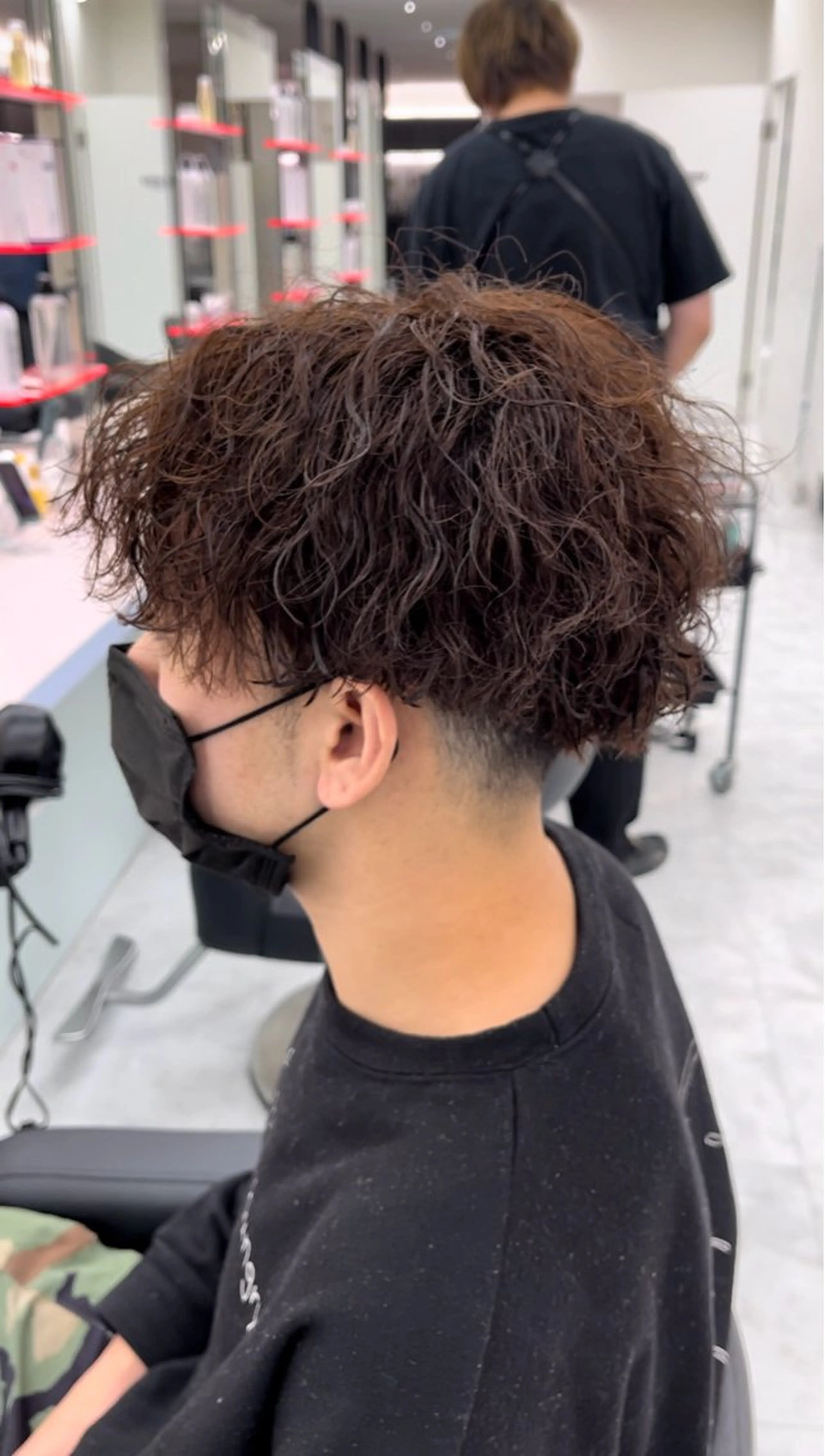 パーマ メンズ 🤍透明感カラー🤍 ブリーチ🤍AINEのヘアスタイル