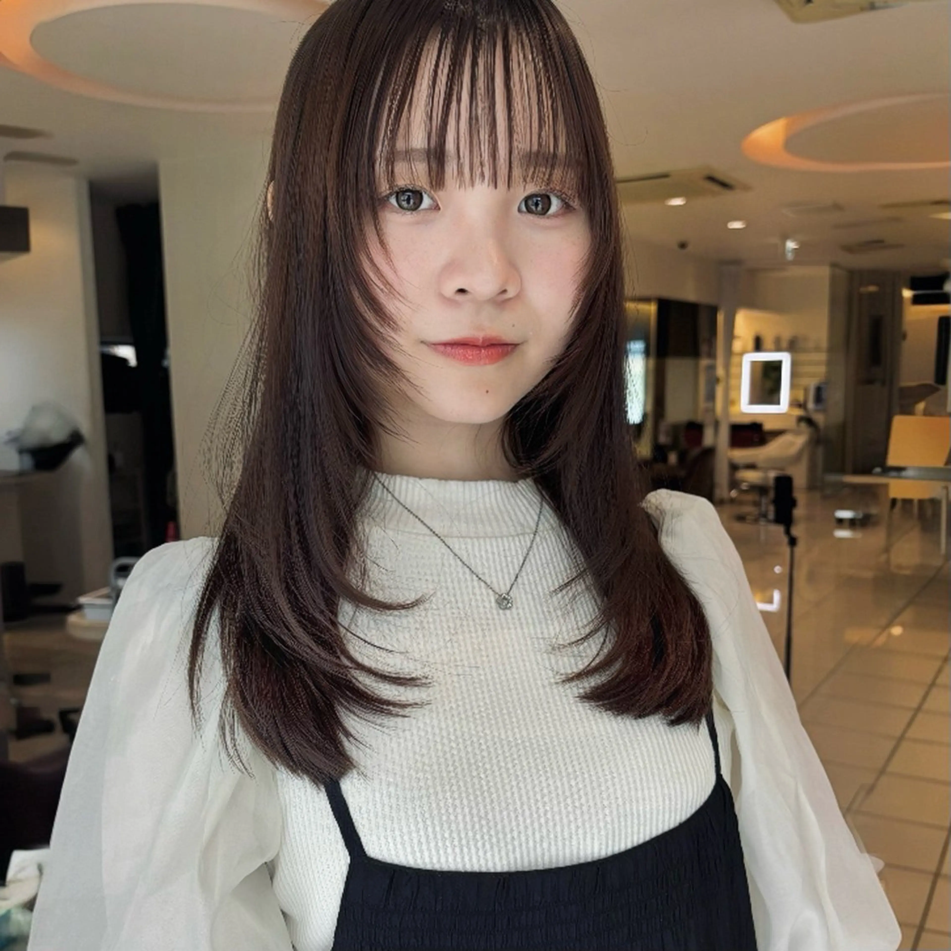 ロング ハッシュカット/四条 烏丸/寺本弘樹のヘアスタイル